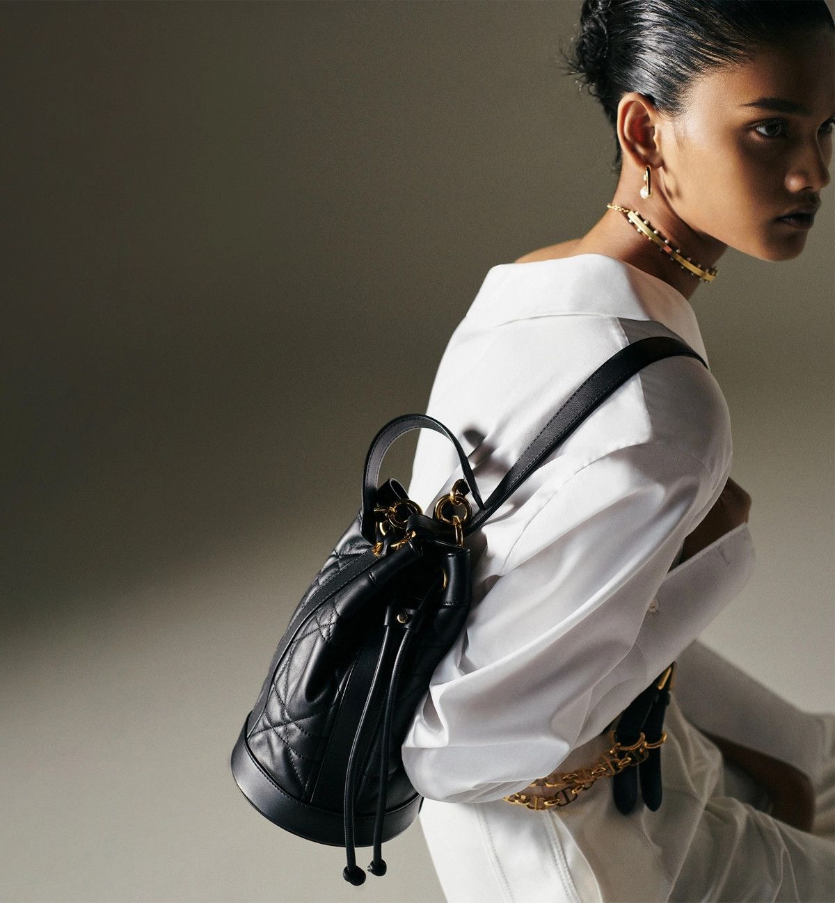 Dior o1bcso1str0226 Size:OS/Small Bagpack in Black Size ONE SIZE - 7 Thumbnail