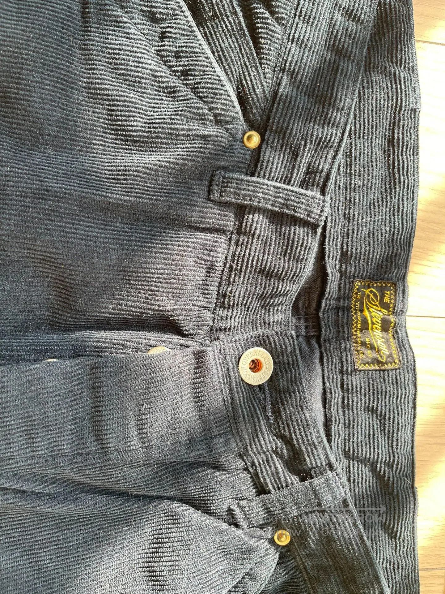 Stevenson Overall Co. SOC Stevenson Overall Co 605 Corduroy Pants. Size US 32 / EU 48 - 3 Thumbnail