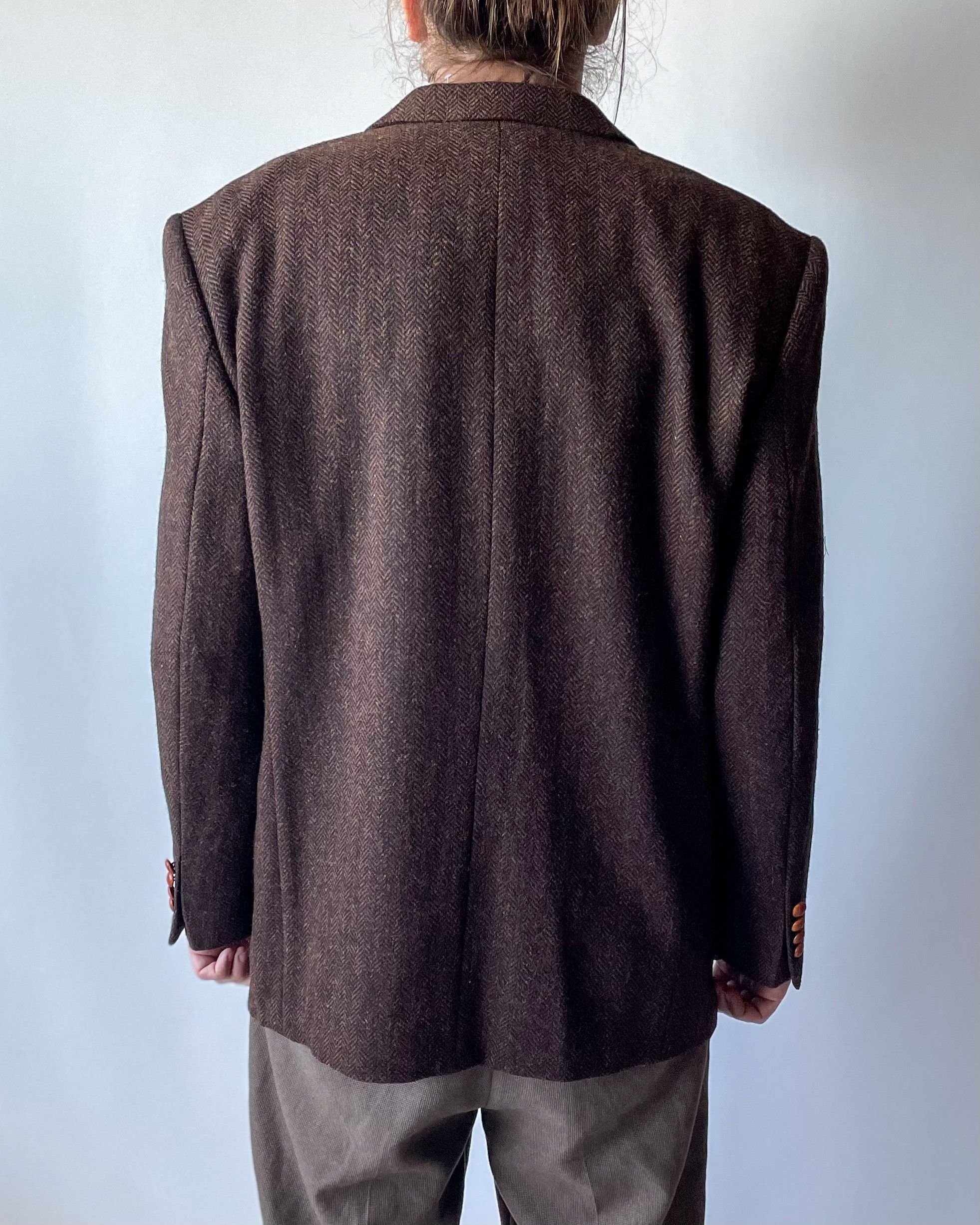 Vintage Vintage Odermark Tweed Blazer Size 44R - 3 Thumbnail