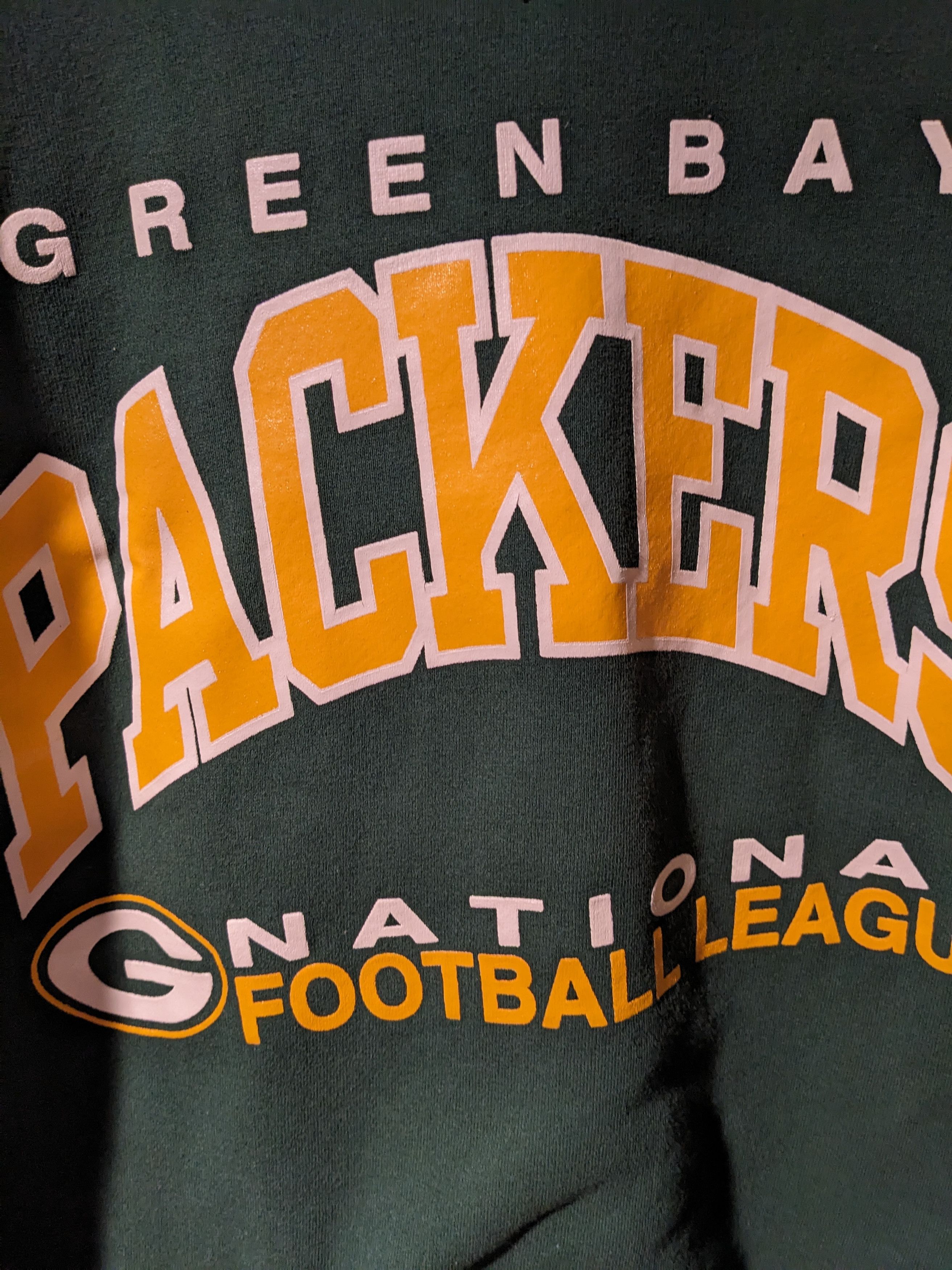NFL × Russell Athletic × Vintage Vintage 90s Green Bay Packers Russell Athletic Sweatshirt Size US XL / EU 56 / 4 - 2 Thumbnail