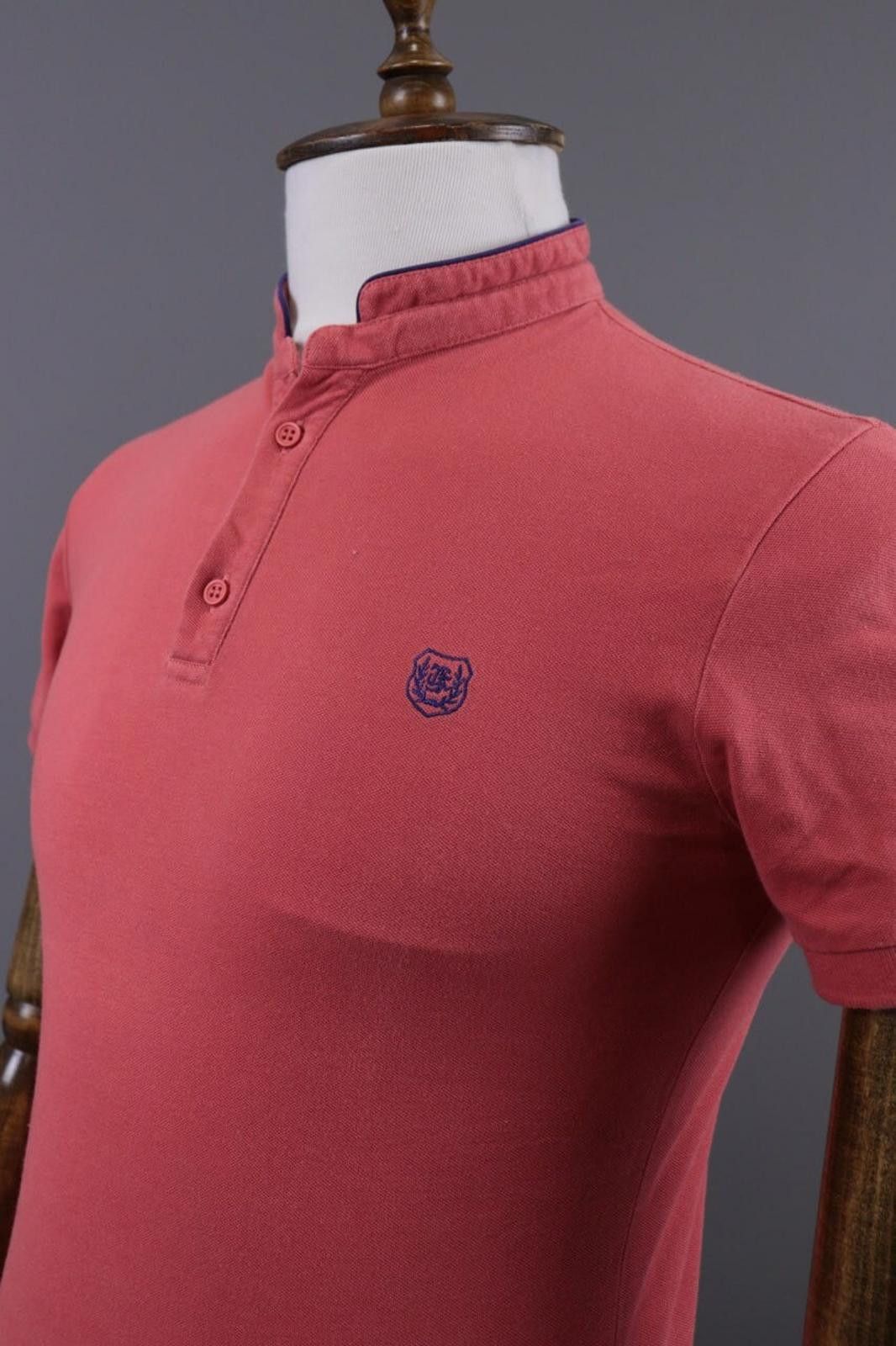 The Kooples The Kooples Sport Fitted Pink Summer Polo Shirt Size S Size US S / EU 44-46 / 1 - 5 Thumbnail