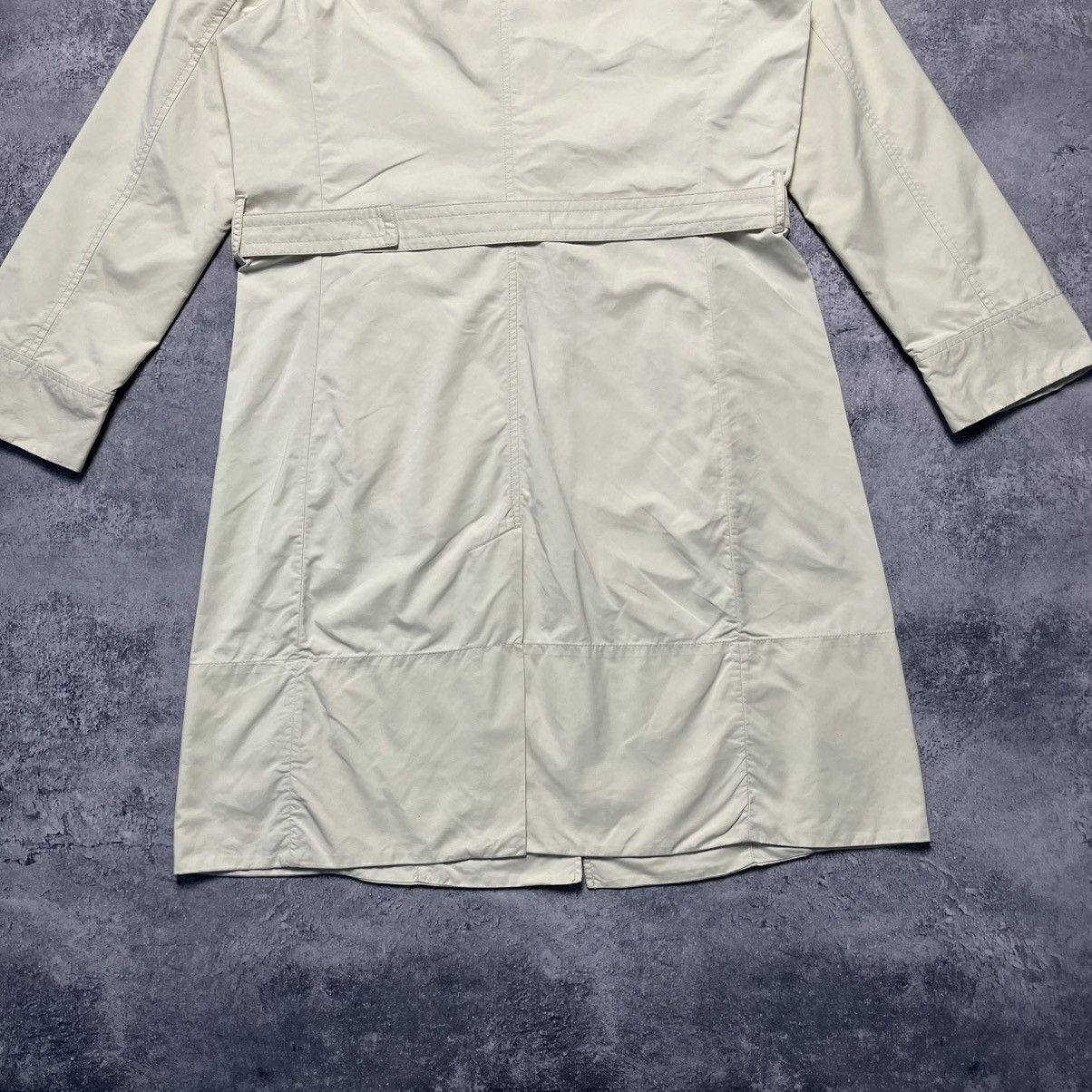 Carlo Colucci Vintage Carlo Colucci Beige Trench Coat Luxury Designer Size S / US 4 / IT 40 - 15 Thumbnail