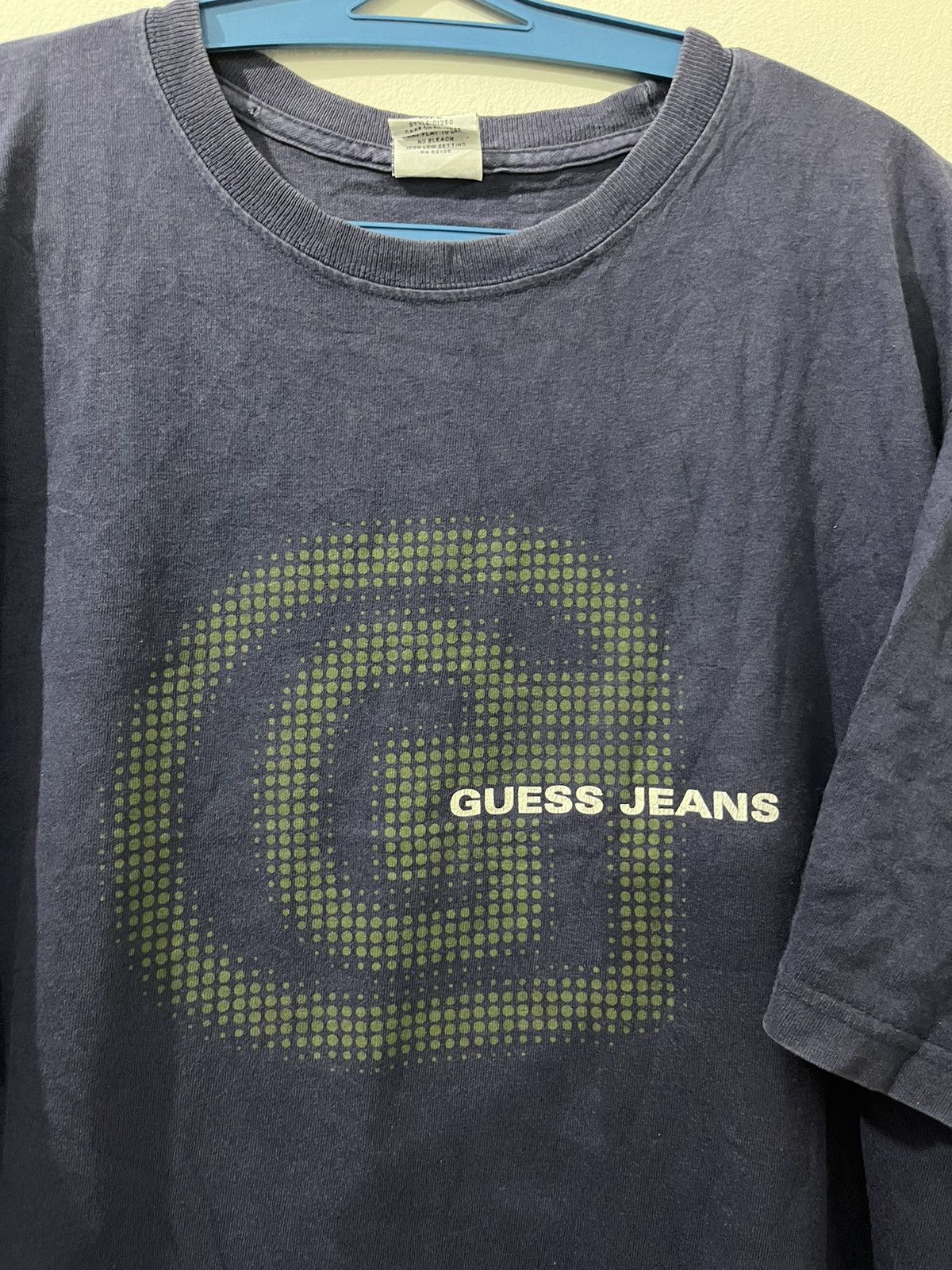 Georges Marciano Vintage 90s Guess Jeans Big Logo Shirts Size US L / EU 52-54 / 3 - 3 Thumbnail