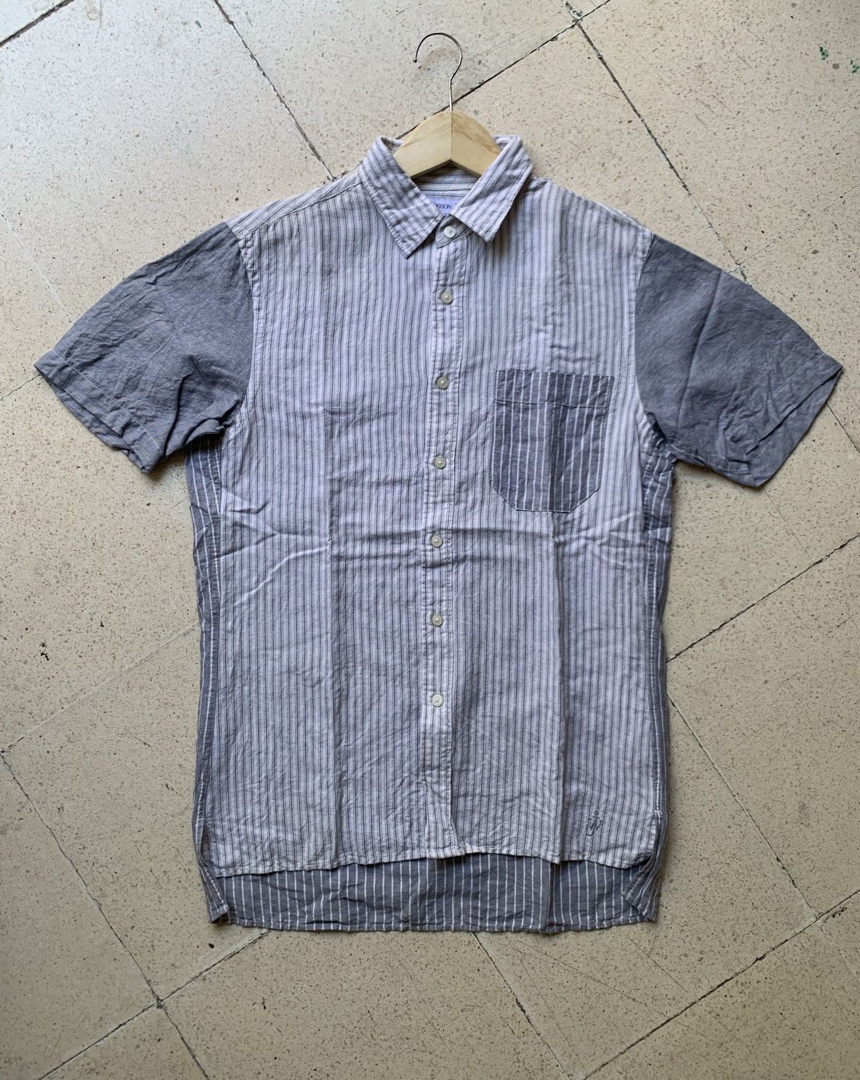 JW Anderson Uniqlo x Jw Anderson stripped linen shirt Size US M / EU 48-50 / 2 - 1 Thumbnail