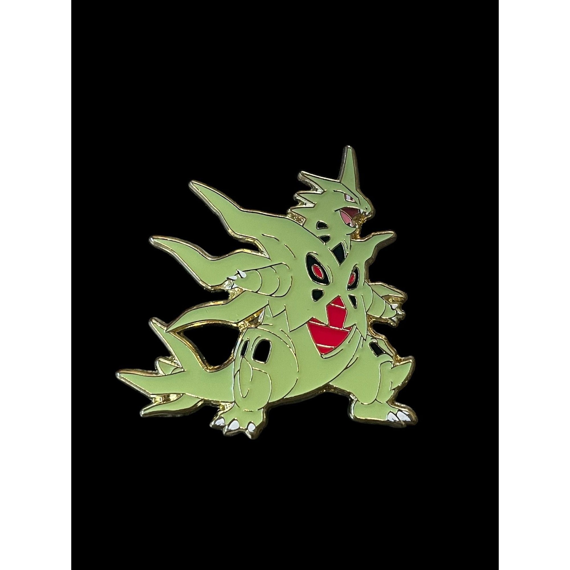 Pokemon 2015 Mega Tyranitar Pokemon Official Enamel Collectible Pin Size ONE SIZE - 1 Thumbnail