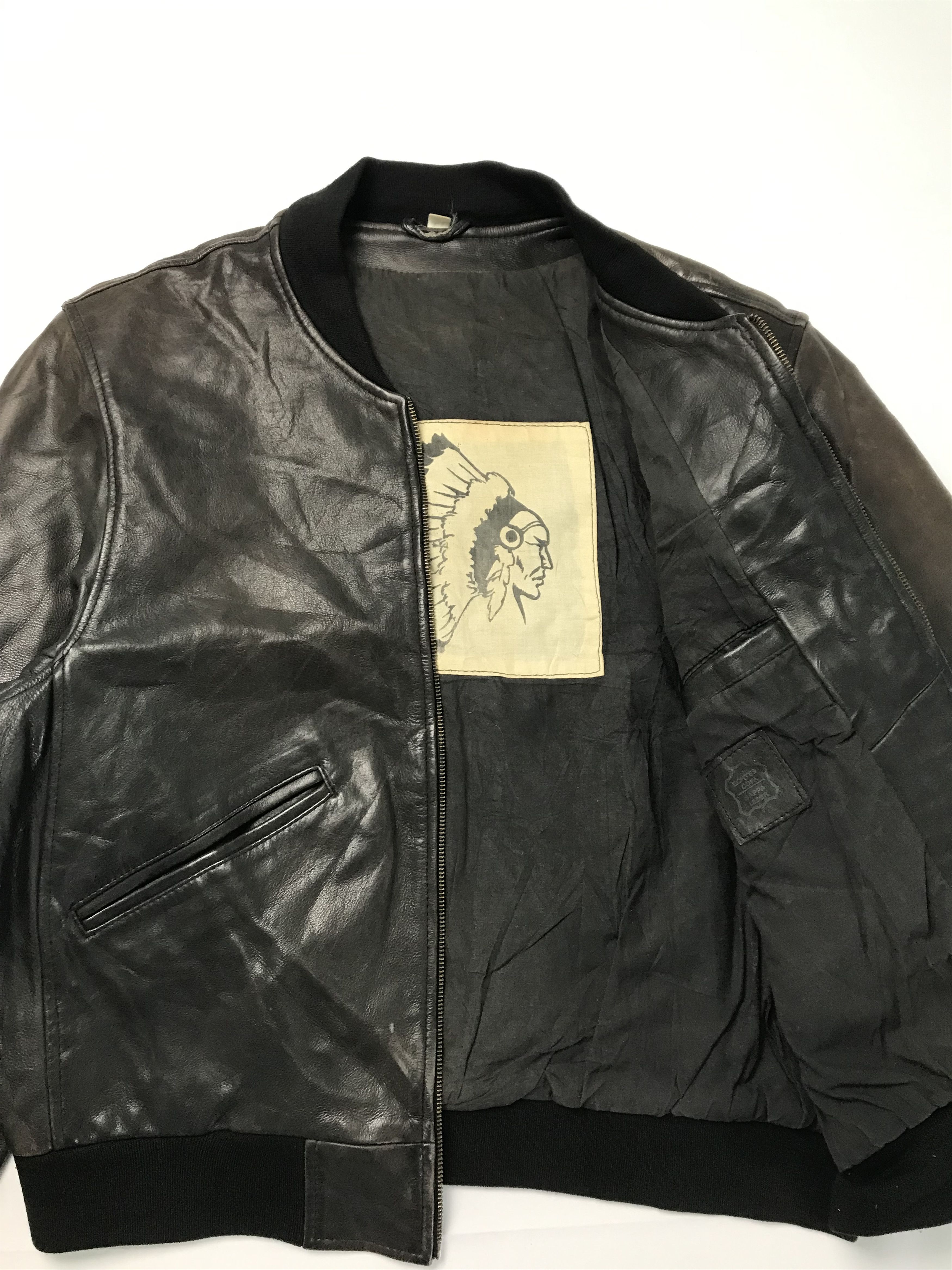Japanese Brand cowhide leather jacket Size US M / EU 48-50 / 2 - 3 Thumbnail