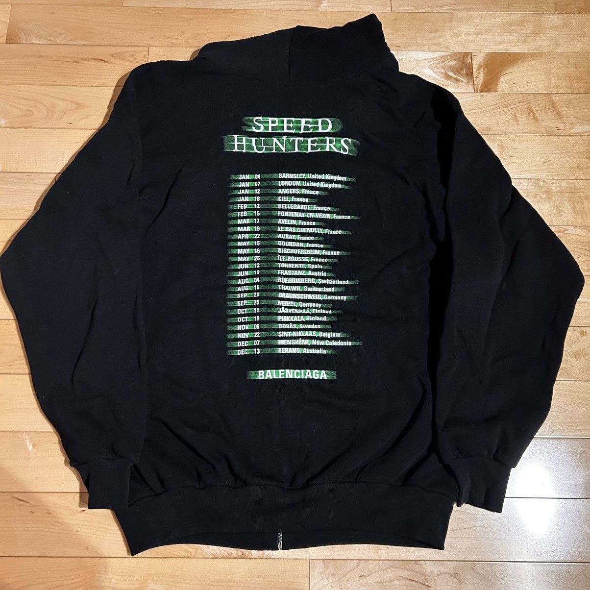 Balenciaga Balenciaga Speedhunters zip hoodie Size US XS / EU 42 / 0 - 4 Thumbnail