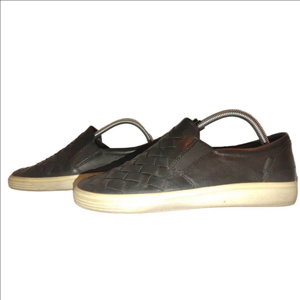 Ecco Ecco Soft Basket Weave Leather Slip Ons Size 40 Size US 9.5 / IT 39.5 - 1 Thumbnail