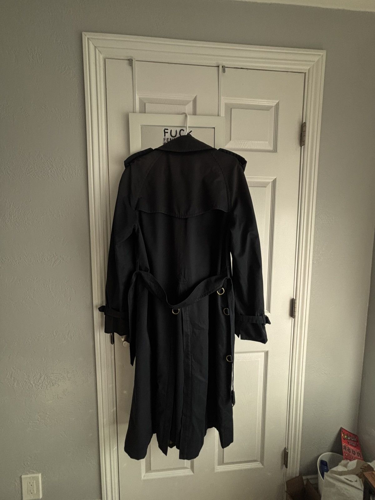 Burberry Burberry trench coat navy blue Size US L / EU 52-54 / 3 - 2 Thumbnail