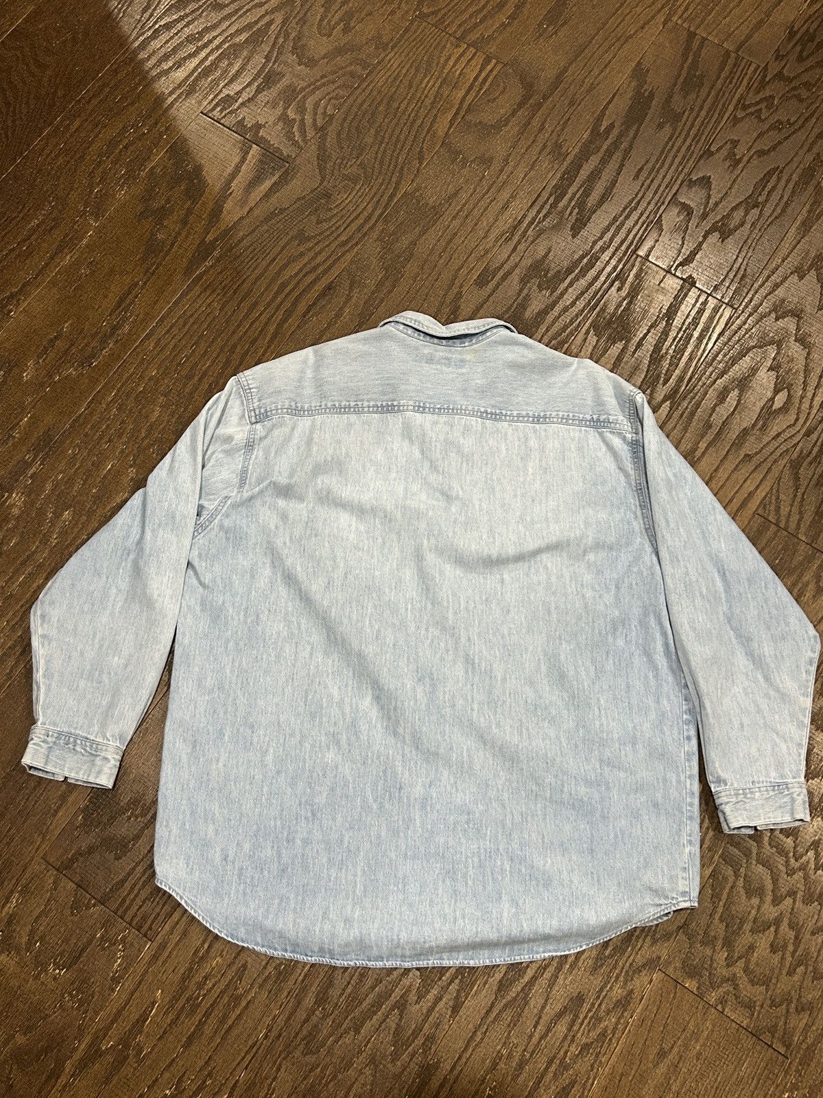 Other Vintage Made in USA Guess Jeans Denim Overshirt Size US L / EU 52-54 / 3 - 5 Thumbnail