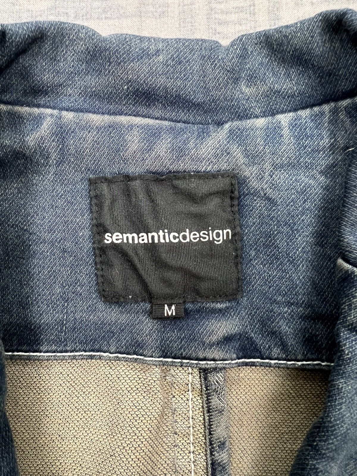 semanticdesign Semantic Design Dirty Soft Denim Jacket Size US XS / EU 42 / 0 - 8 Thumbnail