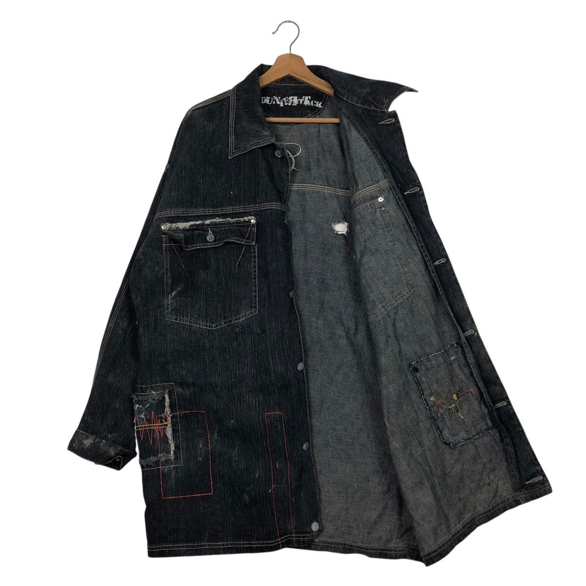 Japanese Brand 📌Vintage Biker Jacket Punk Design Counter Attack Size US M / EU 48-50 / 2 - 13 Thumbnail