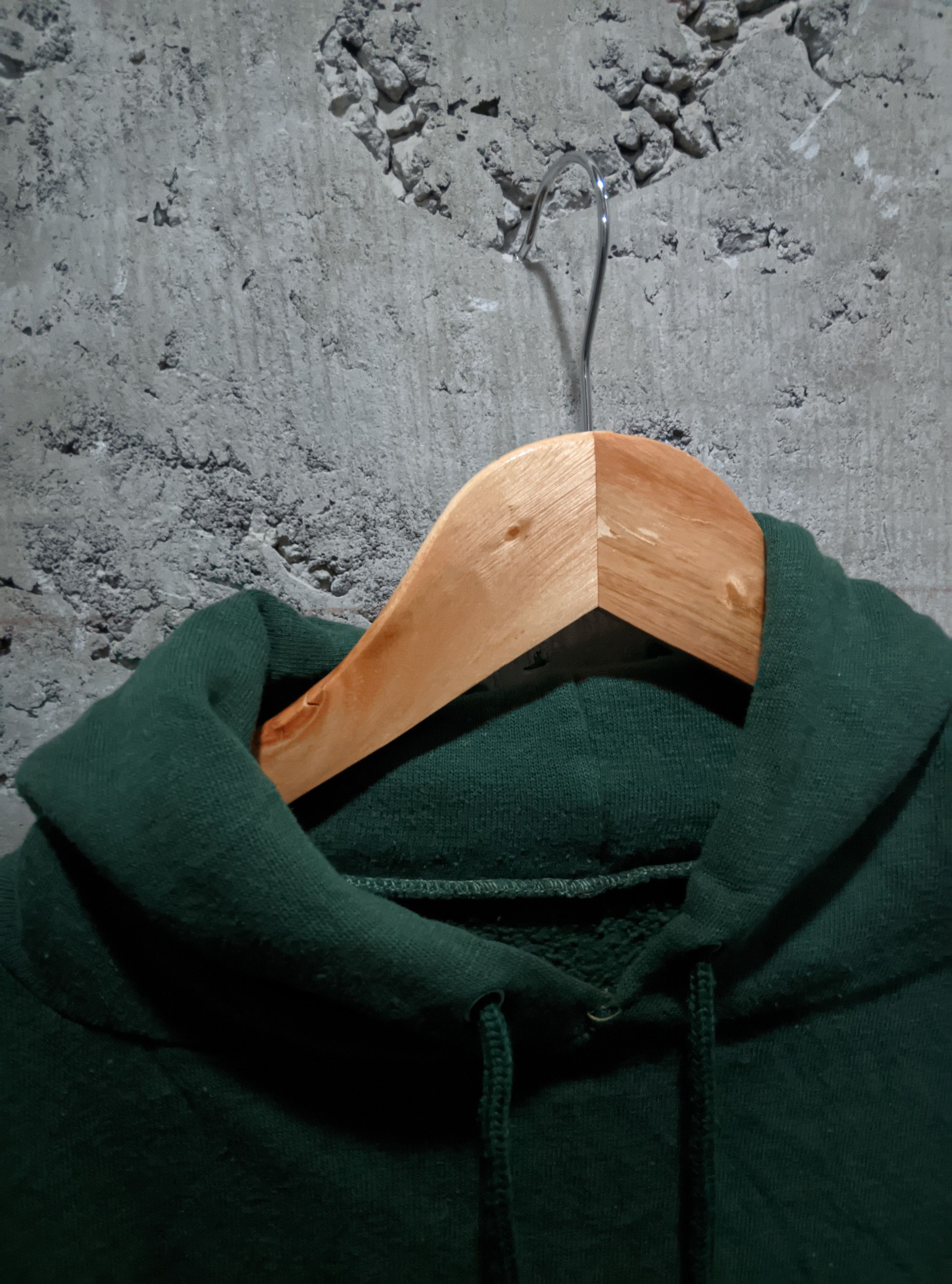 Vintage Vintage 50s 60s blank hoodie pine green truevintage Size US L / EU 52-54 / 3 - 2 Thumbnail