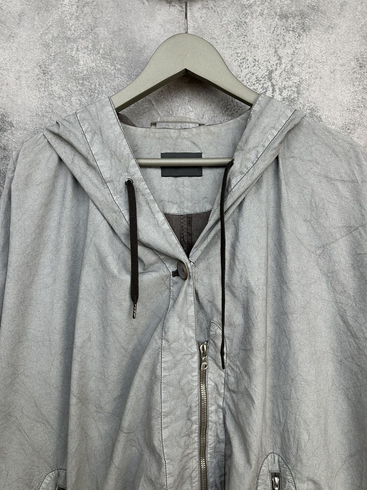 OSKA OSKA Avant-Garde Hooded Coat Oversized Jacket riri Lagenlook Size S / US 4 / IT 40 - 4 Thumbnail