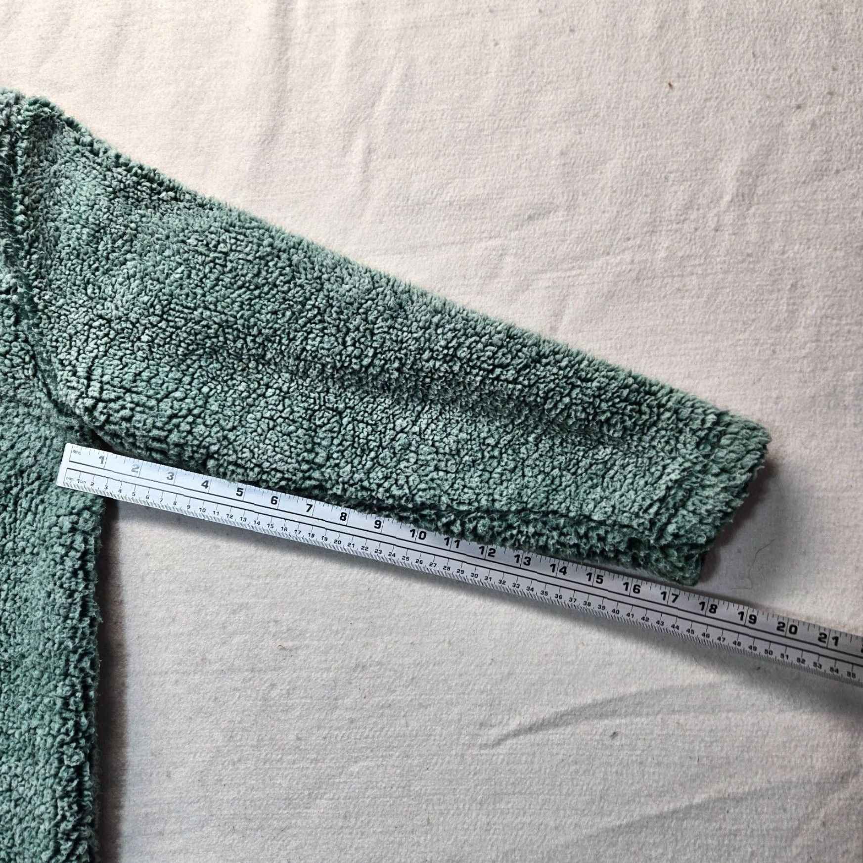 Vintage Boxercraft Women's Green Sherpa Jacket Coat Long Sleeve Medium Adult Size M / US 6-8 / IT 42-44 - 5 Thumbnail