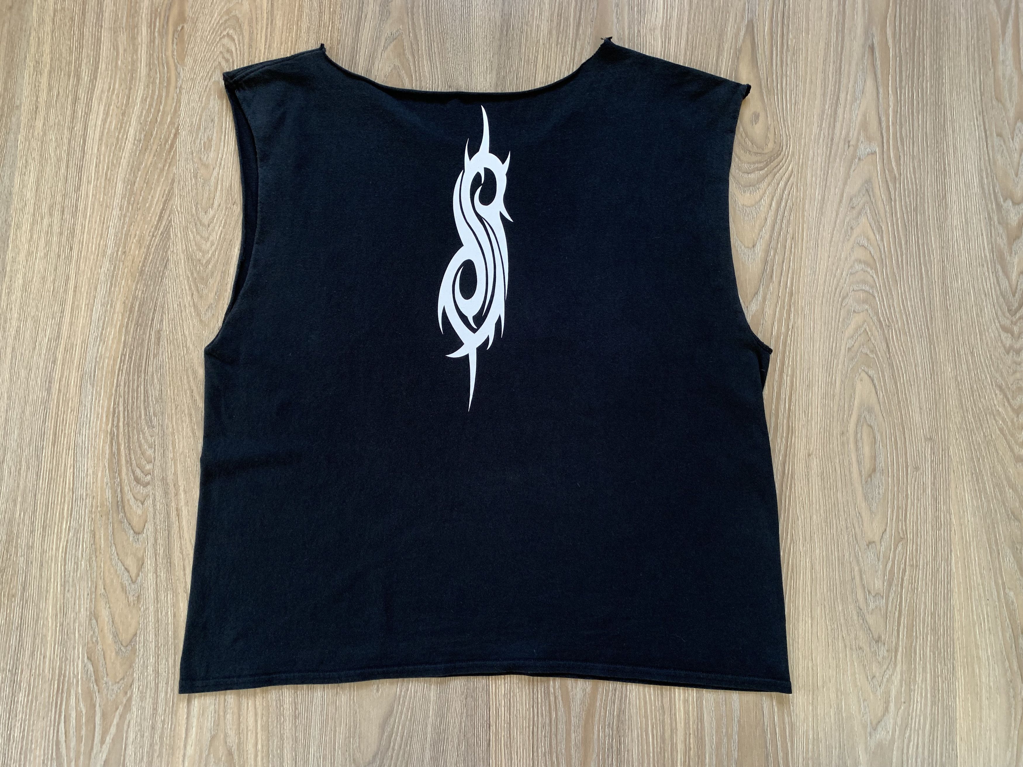Band Tees × Slipknot × Vintage Vintage Slipknot Printed Logo Tank Top Sleeveless T-Shirt Size US XXL / EU 58 / 5 - 3 Thumbnail