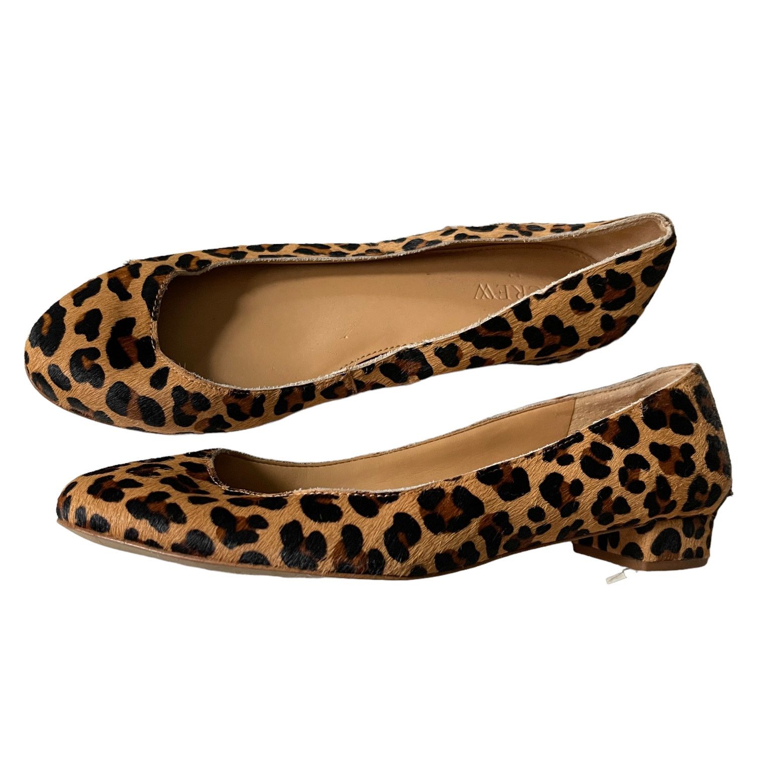 J.Crew J Crew Womens Lily Leopard calf hair Ballet flats Size 7 Size US 7 / IT 37 - 2 Thumbnail