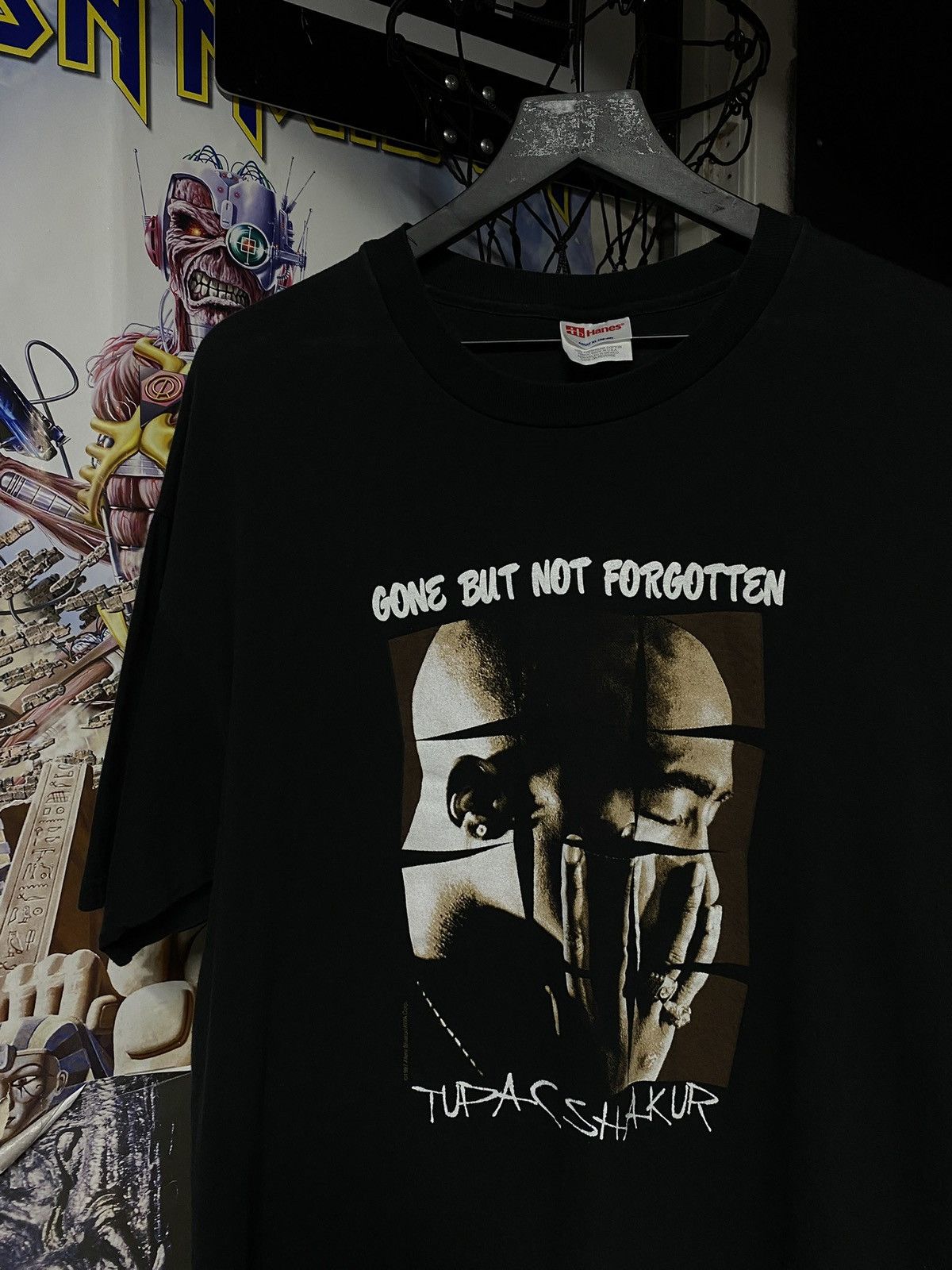 Rap Tees Vintage 1997 Tupac Rap T Shirt Adult Size XLarge Size US XL / EU 56 / 4 - 4 Thumbnail