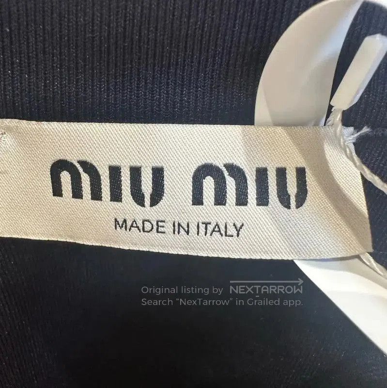Miu Miu Miu Miu Women's Dark Blue Jacket . Size M / US 6-8 / IT 42-44 - 3 Thumbnail
