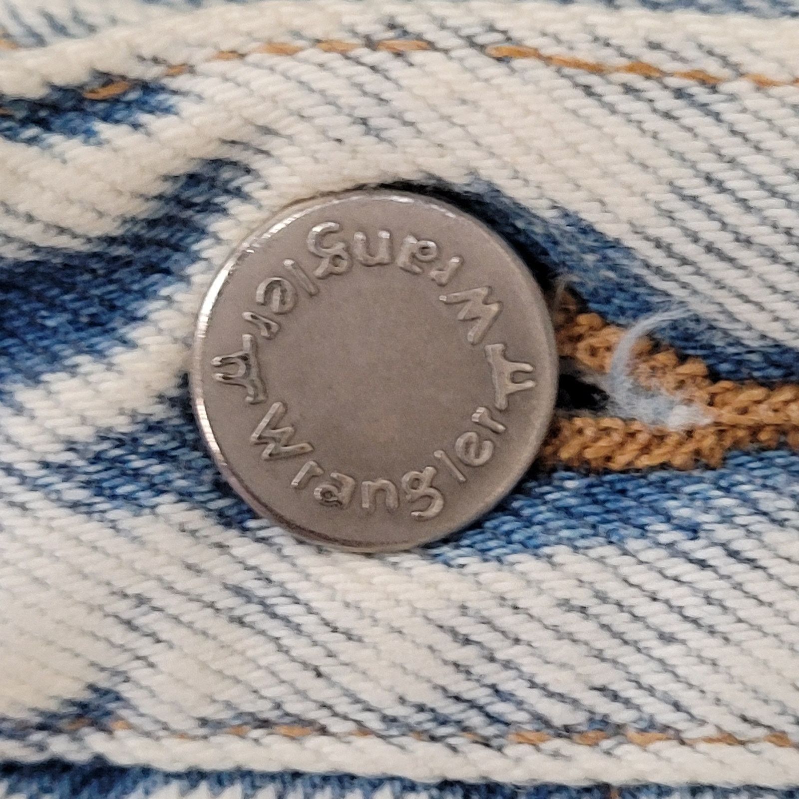 Wrangler VTG 80s Wrangler Acid-Wash Jeans High-Rise Double Knee USA Size US 30 / EU 46 - 6 Thumbnail