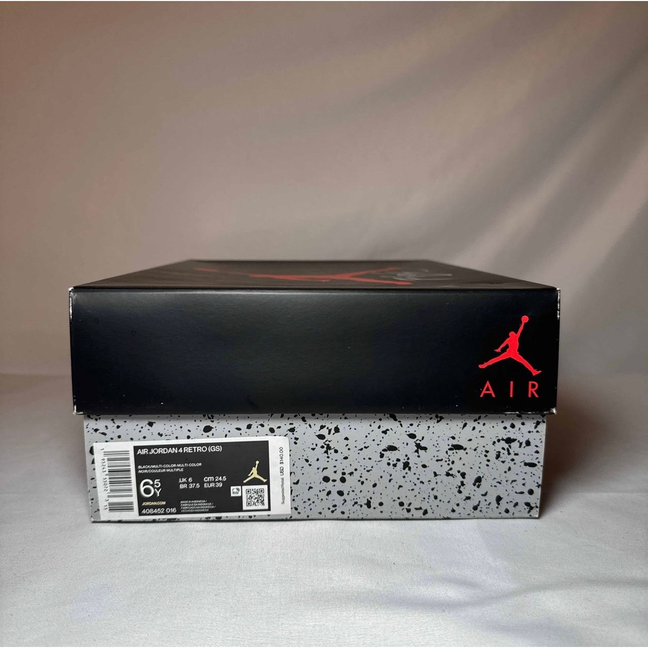Jordan Brand × Nike Size 6.5 - Nike Air Jordan 4 Retro GS Red Thunder Size US 6.5 / EU 39-40 - 9 Thumbnail