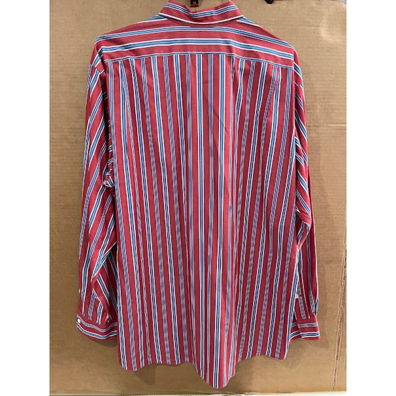 Polo Ralph Lauren VTG Polo Ralph Lauren Shirt Chapman Red White Blue XL Size US XL / EU 56 / 4 - 2 Thumbnail