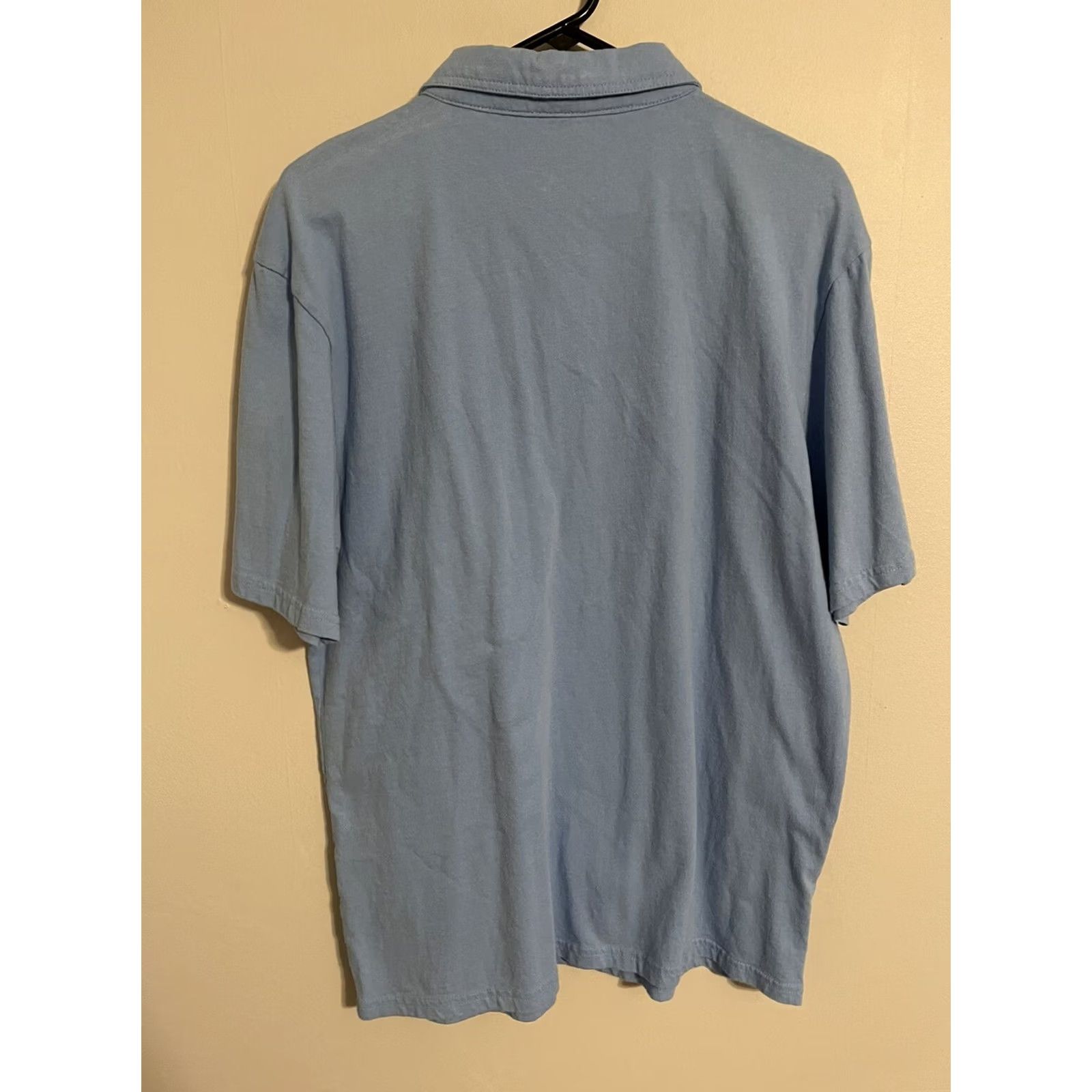 johnnie-O Johnnie-O Polo Shirt Men's Large L Light Blue Cotton Pocket Casual S/S Size US L / EU 52-54 / 3 - 3 Thumbnail