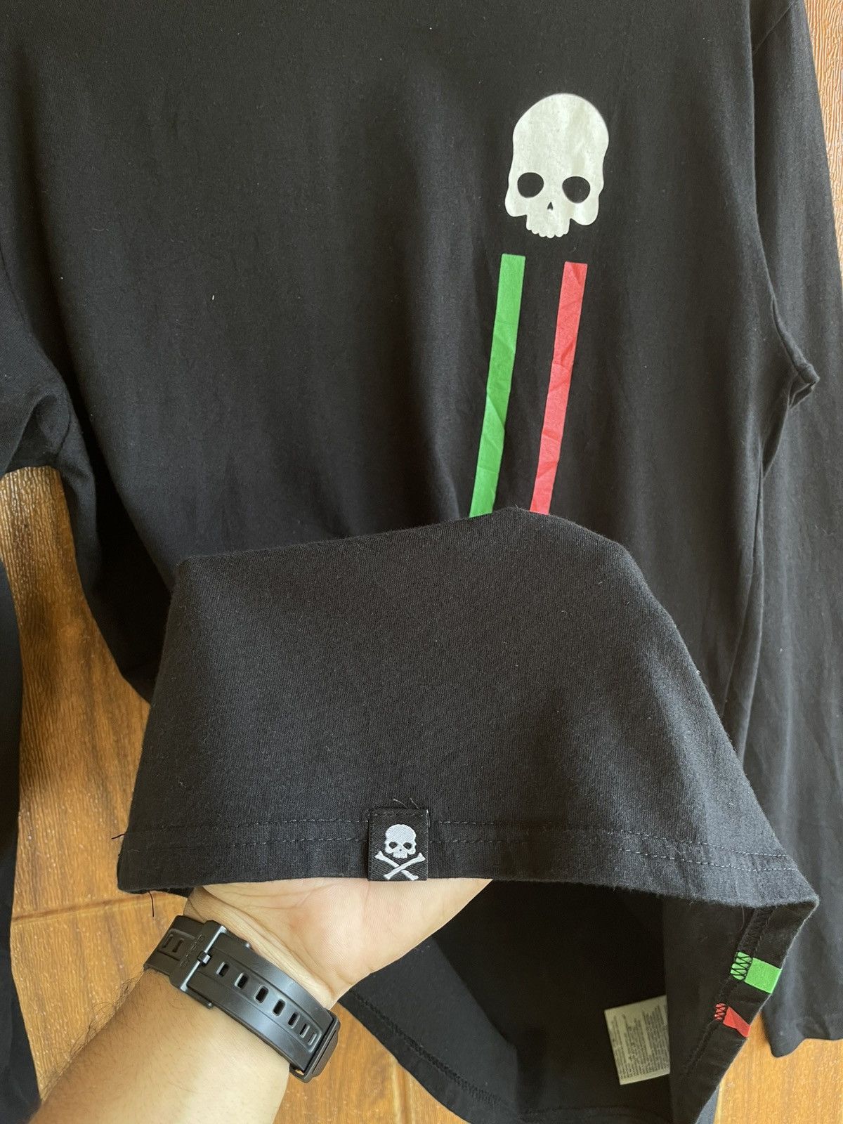 HYDROGEN HypeBeast🔥HYDROGEN🔥Skull Long Sleeve Tshirt Size US XL / EU 56 / 4 - 7 Thumbnail