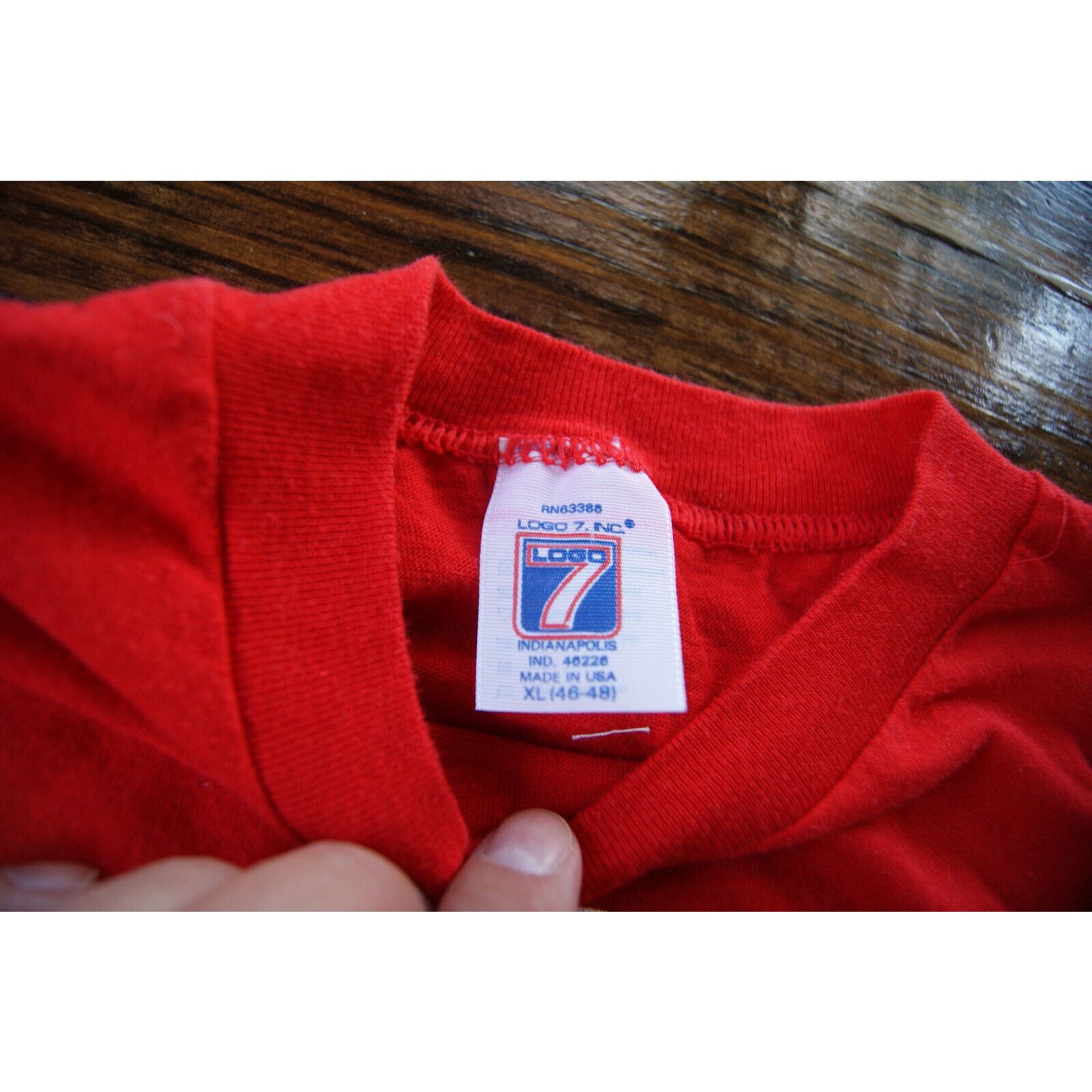 Logo 7 VTG 87 Champ St Louis Cardinals XL T-Shirt Single Stitch USA Size US XL / EU 56 / 4 - 3 Thumbnail