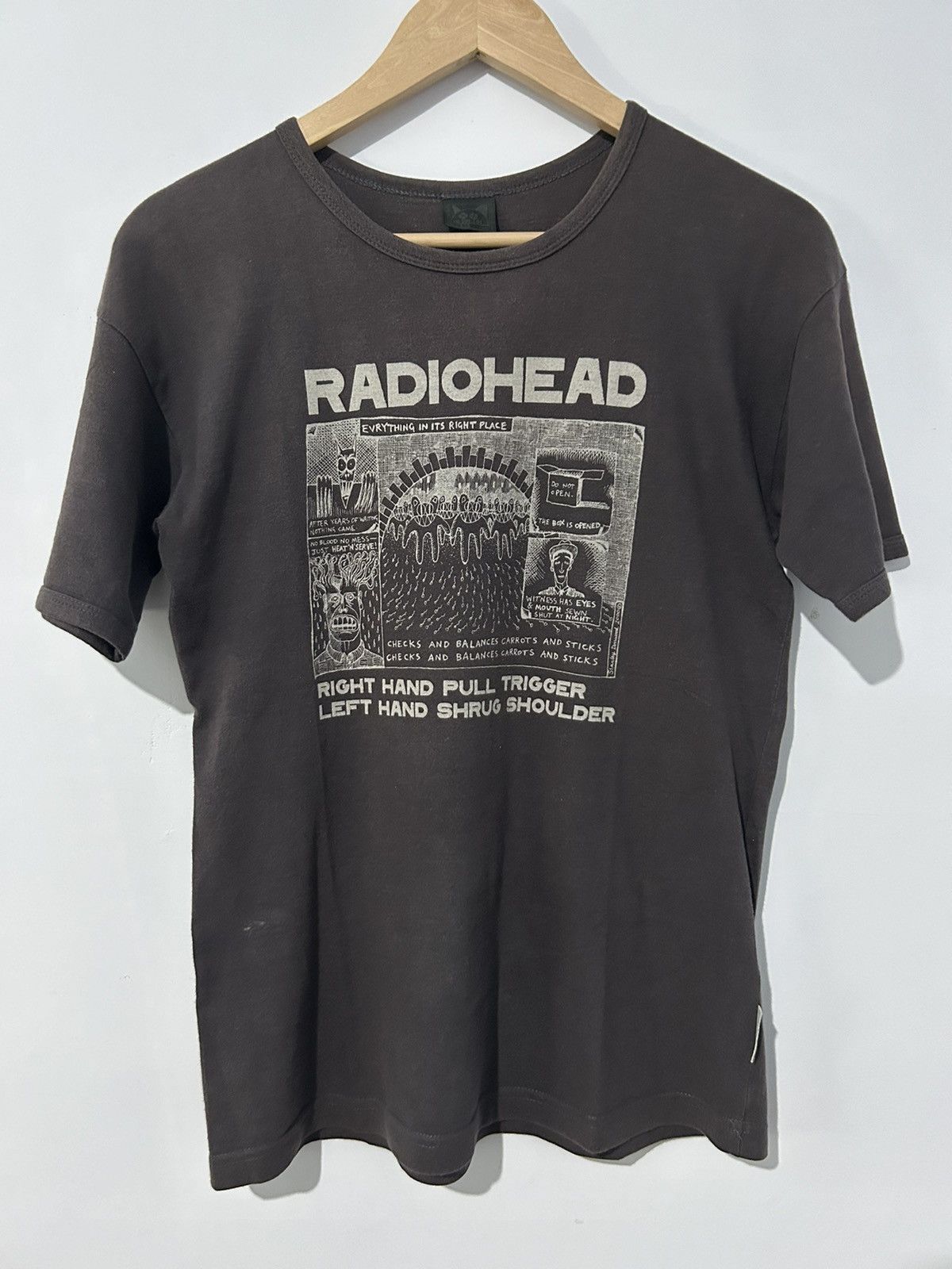 Band Tees 00s Radiohead Sex Work Death Tees Size US L / EU 52-54 / 3 - 1 Thumbnail
