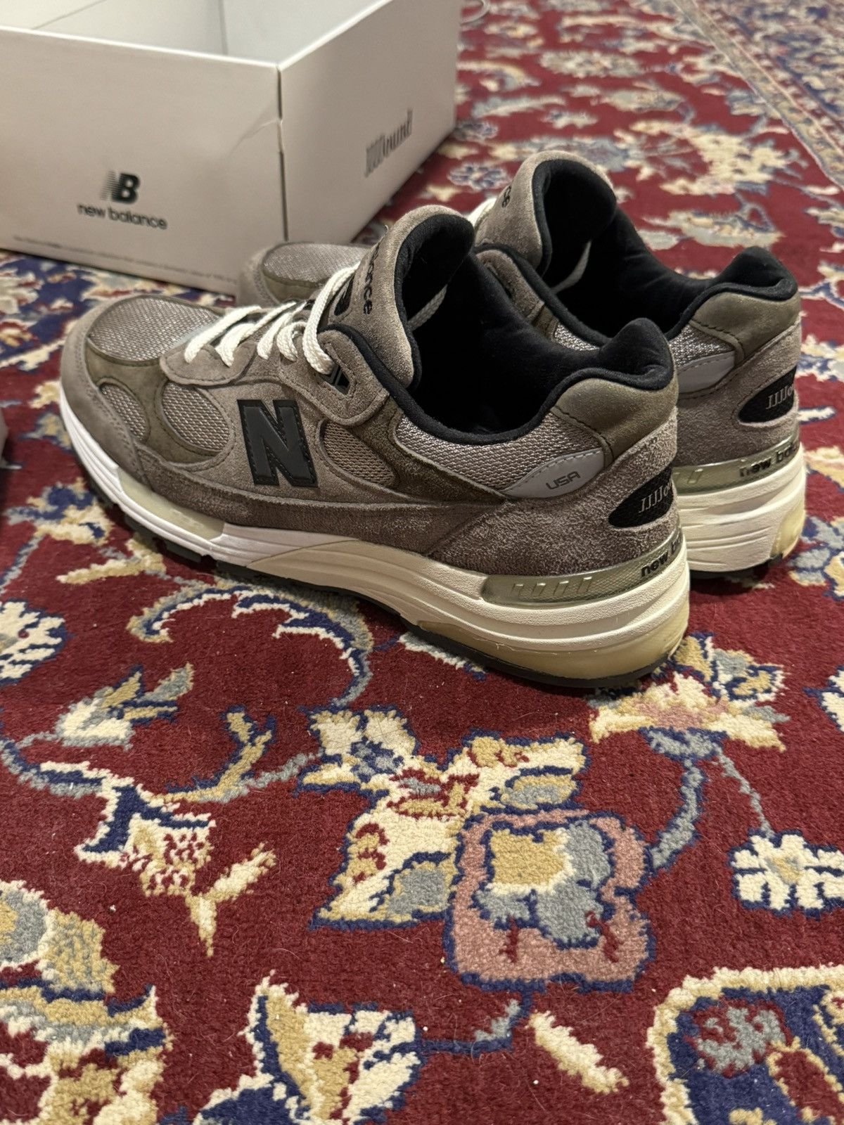 JJJJound × New Balance New Balance x Jjjjound 992 Grey Size US 9 / EU 42 - 5 Thumbnail