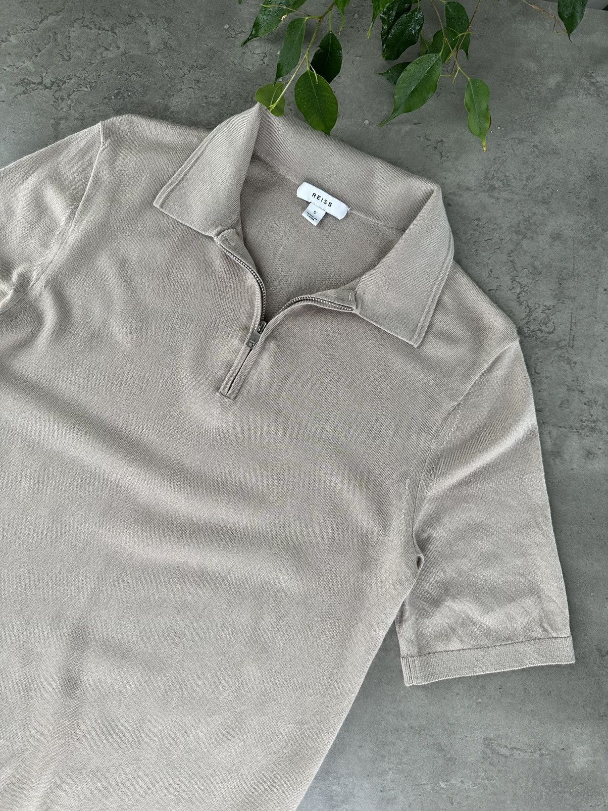 Reiss Reiss Polo With Zip Size US S / EU 44-46 / 1 - 4 Thumbnail