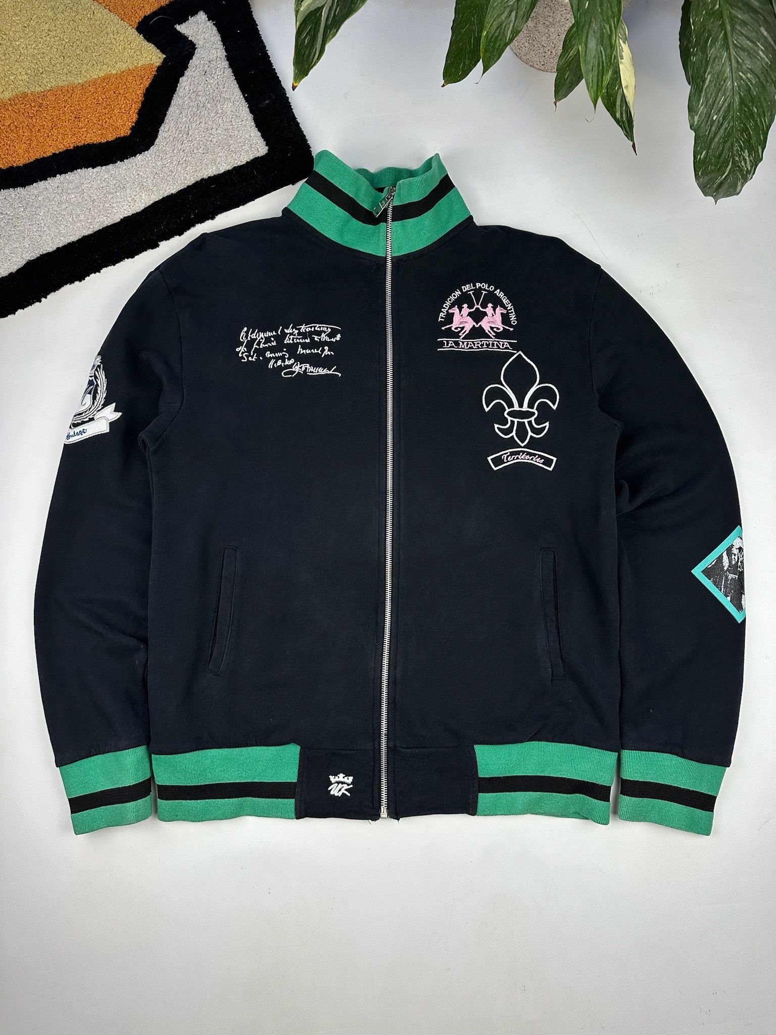 La Martina Vintage streetwear y2k La Martina zip sweater size L Size US L / EU 52-54 / 3 - 1 Thumbnail