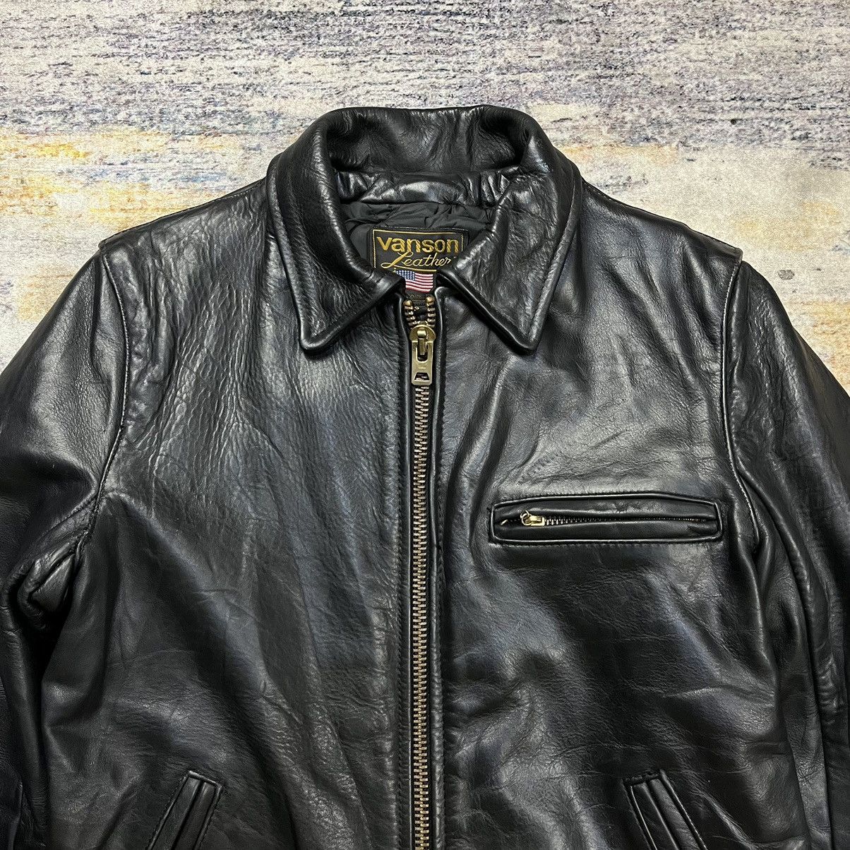 Vanson Leathers Vanson single riders leather jacket Size US S / EU 44-46 / 1 - 3 Thumbnail