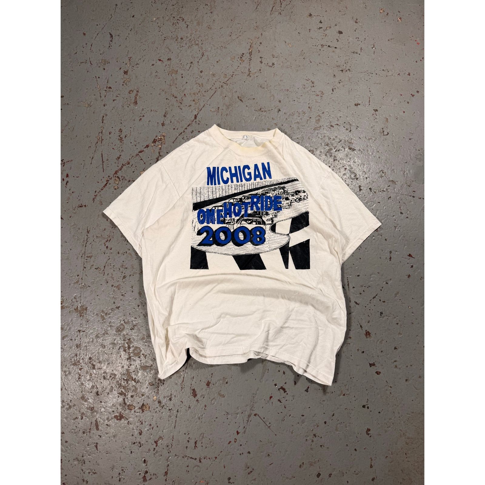 Vintage Vintage Michigan Racing Tee Size US L / EU 52-54 / 3 - 1 Thumbnail