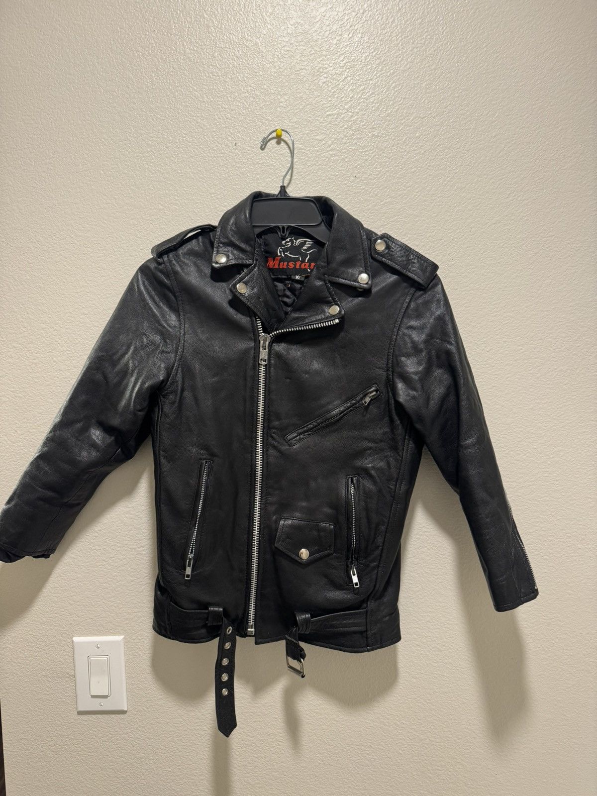 Mustang Vintage Harley Davidson leather jacket Size S / US 4 / IT 40 - 1 Thumbnail