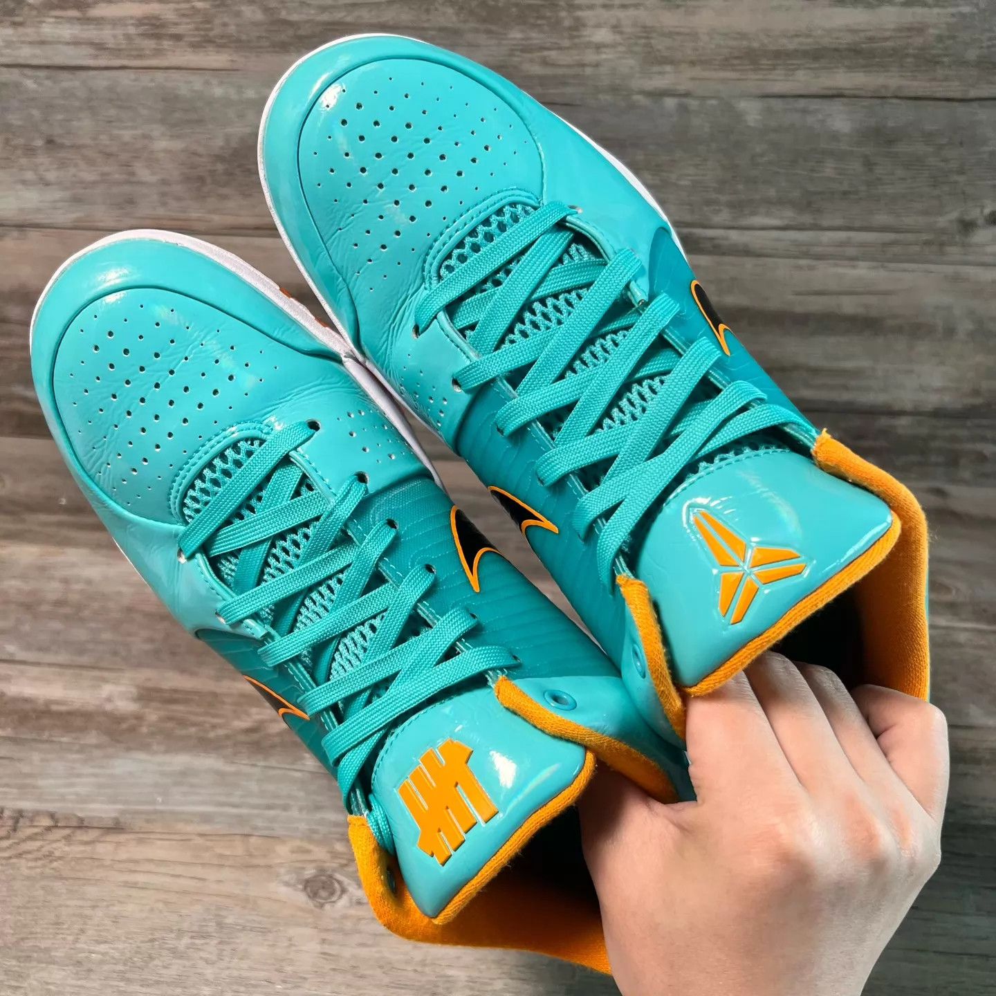 Nike Undefeated x Nike Zoom Kobe 4 Lake Green CQ3869-300 42 97New Size US 8.5 / EU 41-42 - 5 Thumbnail