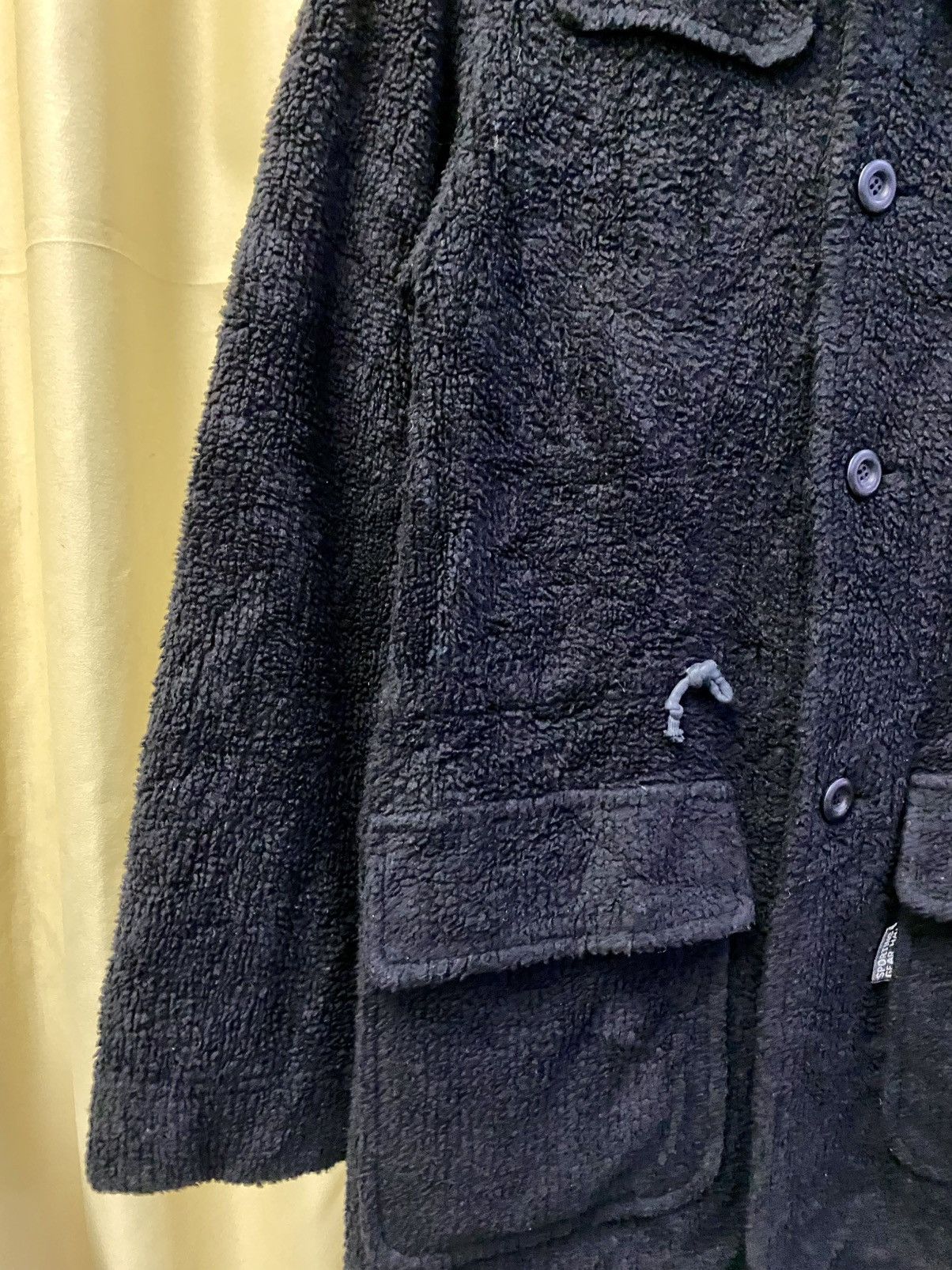 Hai Sporting Gear × Issey Miyake × Vintage Vintage Hai Sporting Gear Issey Miyake Fleece Jacket Size US M / EU 48-50 / 2 - 10 Thumbnail