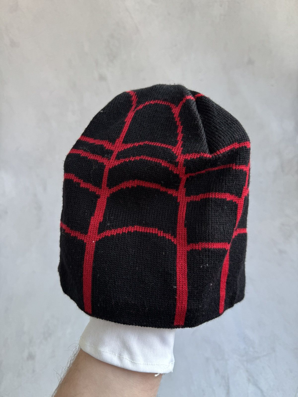 Spyder Spyder Knit Hat Black Red Spider Logo Winter Size ONE SIZE - 4 Thumbnail