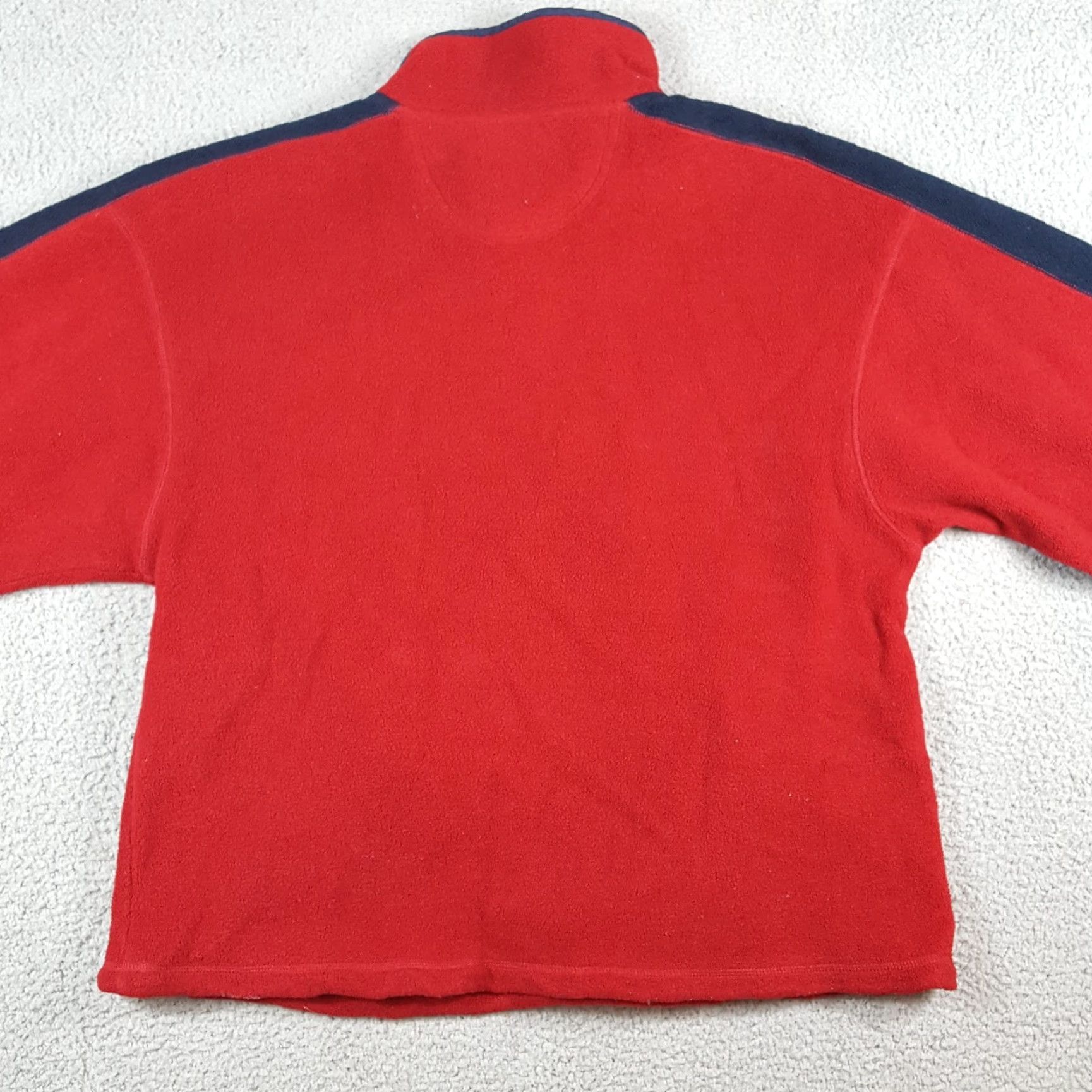 Big Dogs Y2K Big Dogs Polar Fleece 1/4 Zip Size M Vintage Pullover Windbreaker Jacket Red Size US M / EU 48-50 / 2 - 5 Thumbnail