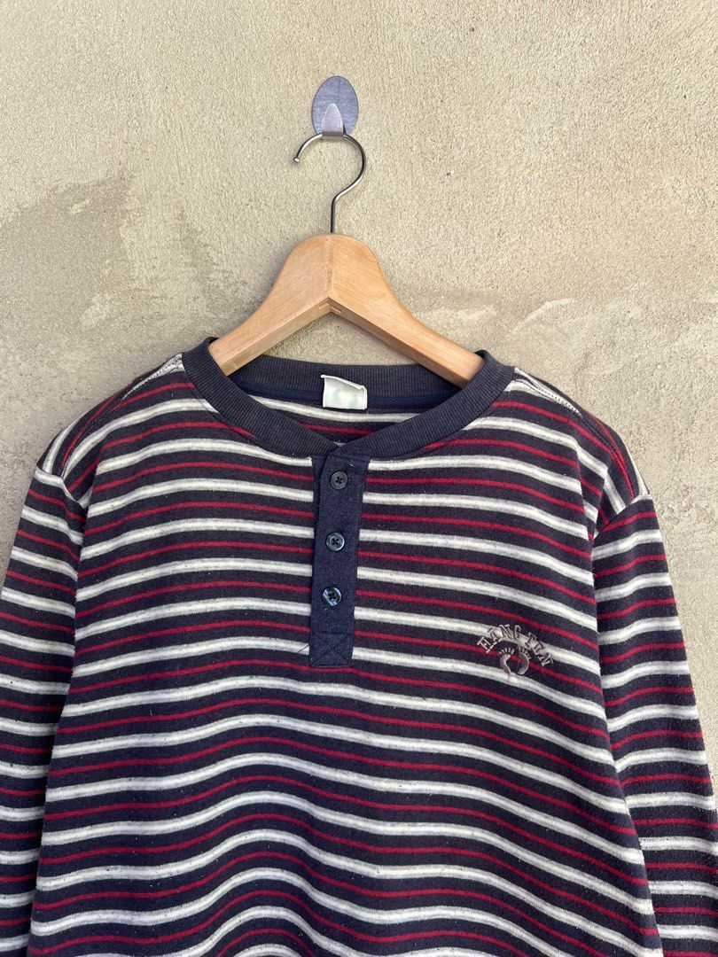 Hang Ten Vintage Hang ten Striped Design Sweatshirt Size US M / EU 48-50 / 2 - 3 Thumbnail