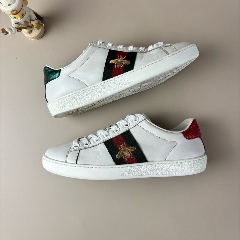 Gucci Gucci Ace Low-Top Sneakers with Bee Design -2508 Size US 5 / IT 35 - 5 Thumbnail