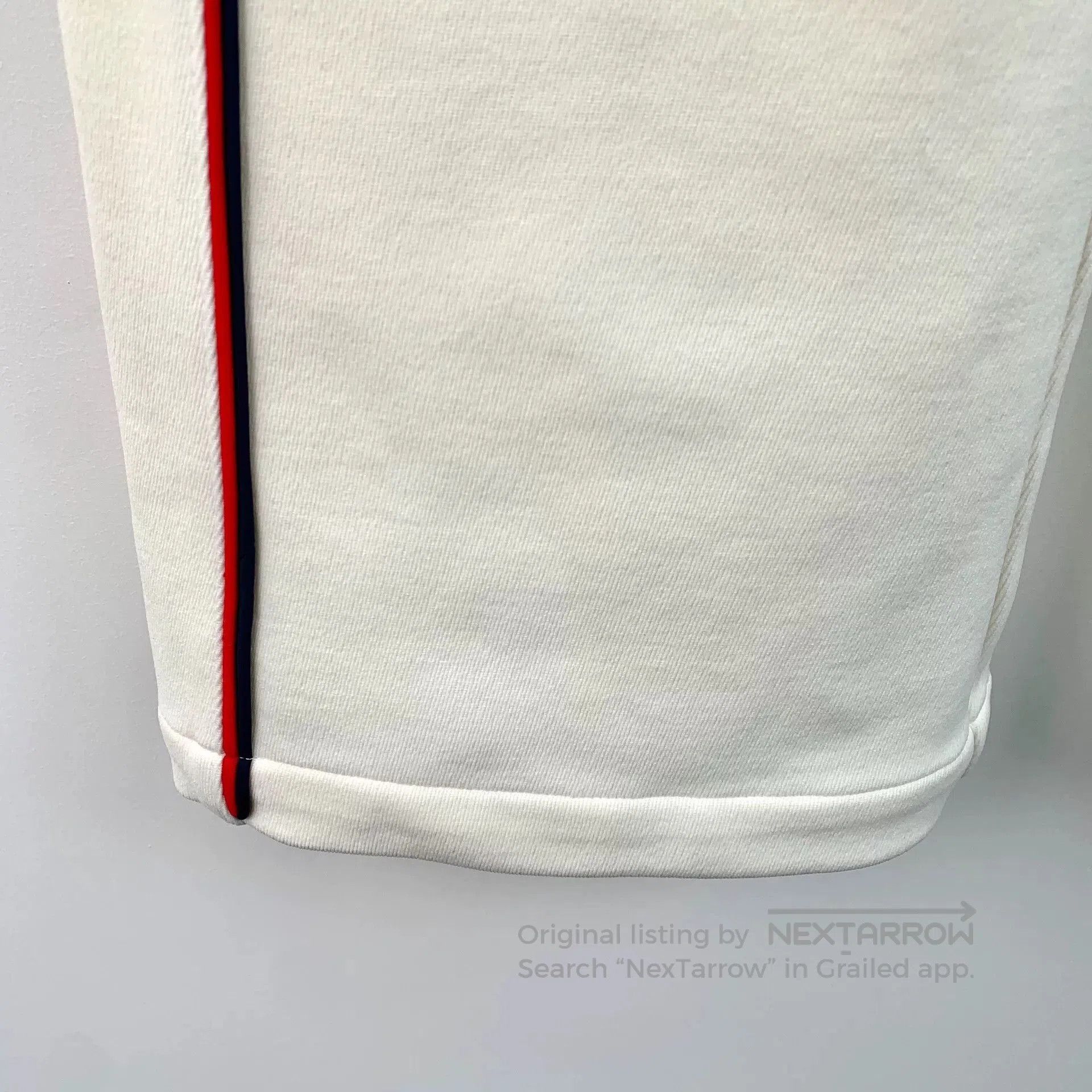 Dior christian dior white striped embroidered pants. Size US 38 / EU 54 - 5 Thumbnail