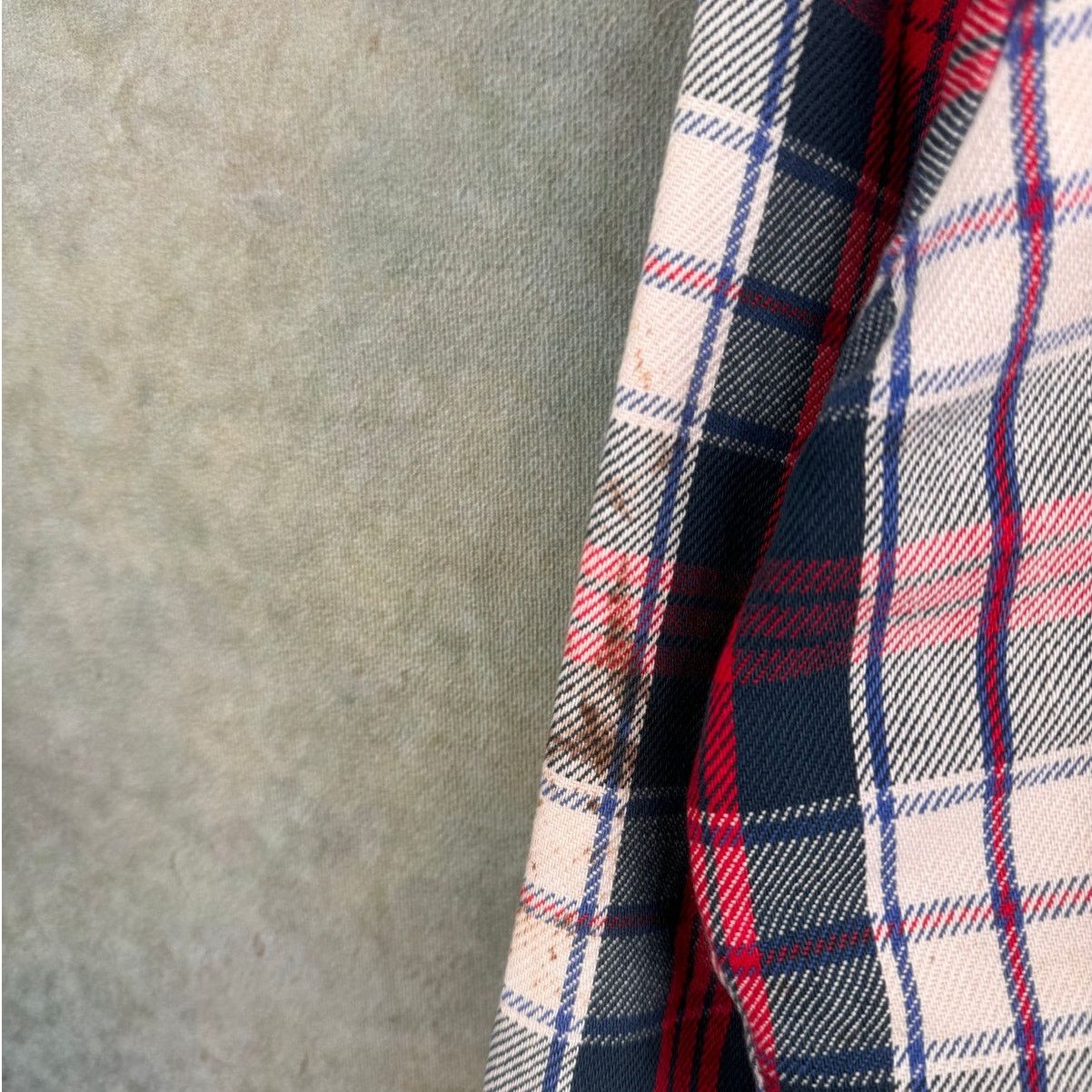 Vintage VTG 80s Red White Plaid Flannel Shirt Mens Sz M Five Brother Size US M / EU 48-50 / 2 - 6 Thumbnail