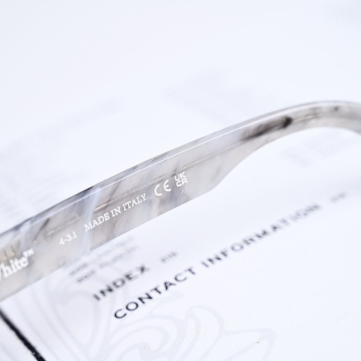 Off-White OFF WHITE STYLE 42 GLASSES Size ONE SIZE - 9 Thumbnail