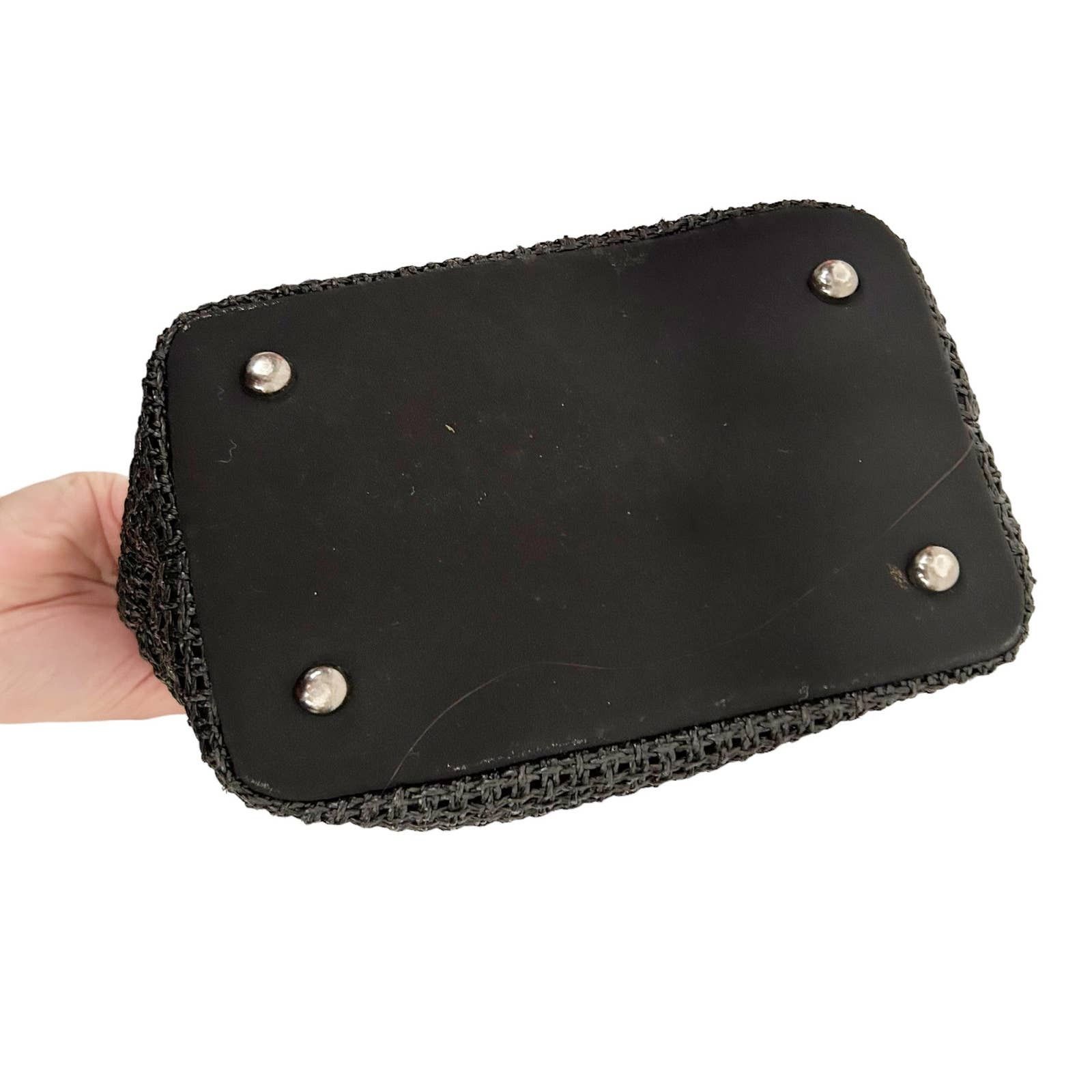 Other Mondani New York Black Braided Handbag Size ONE SIZE - 6 Thumbnail