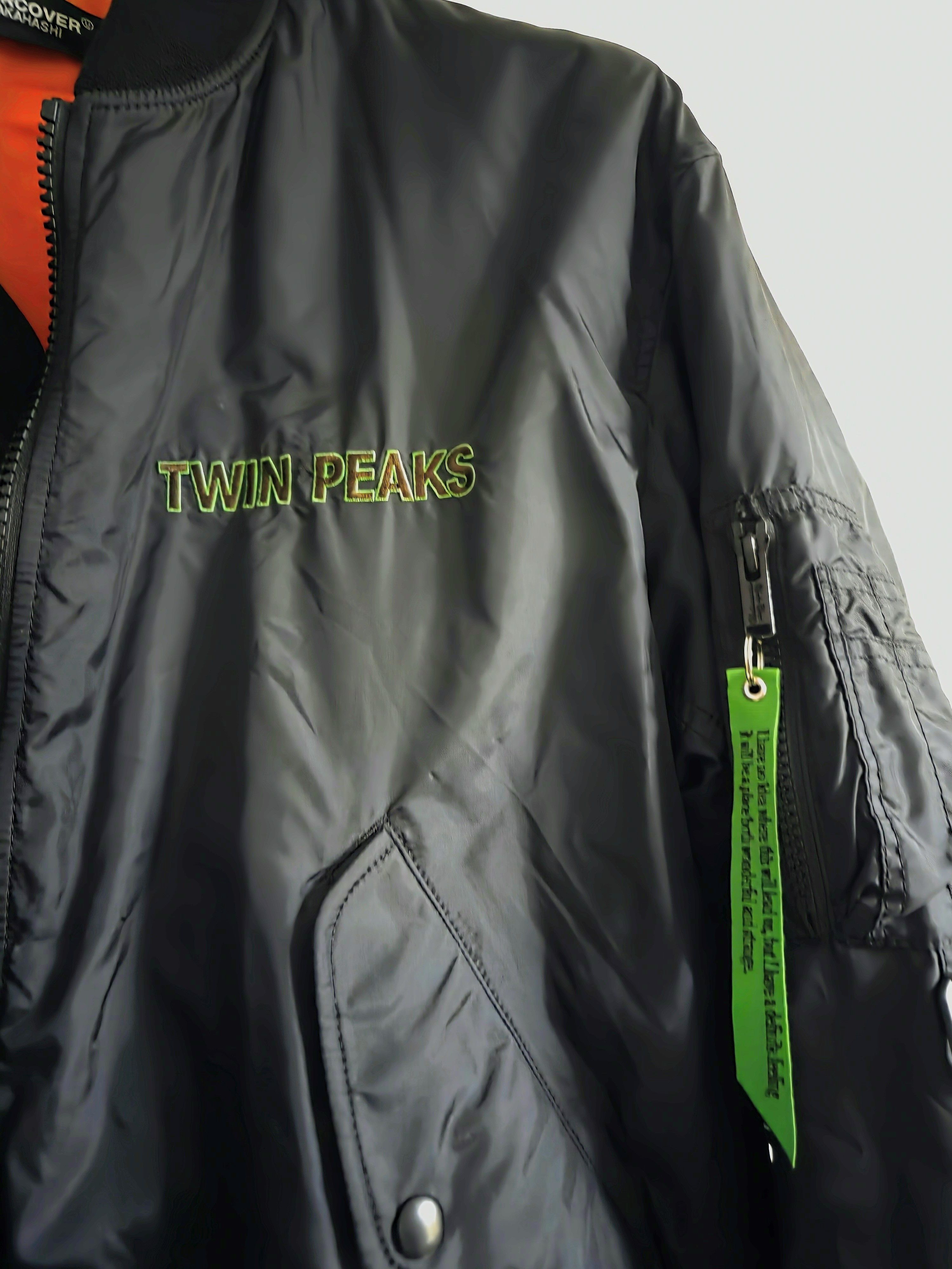 Undercover Twin Peaks Bomber Jacket Size US XXL / EU 58 / 5 - 7 Thumbnail