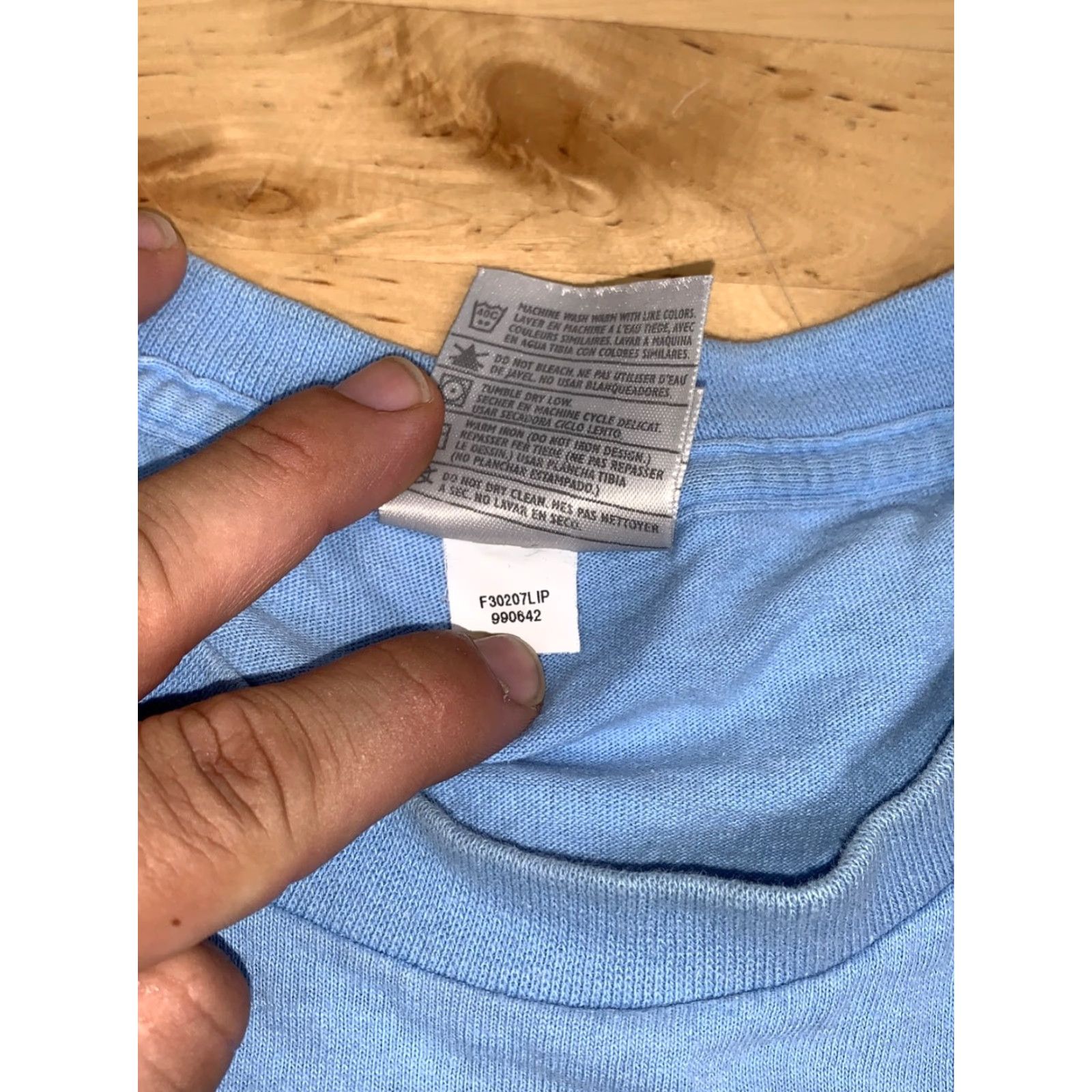 Nike VINTAGE Nike Shirt Mens M Blue Swoosh Y2K Basketball Short Sleeve 11882 Size US M / EU 48-50 / 2 - 4 Thumbnail