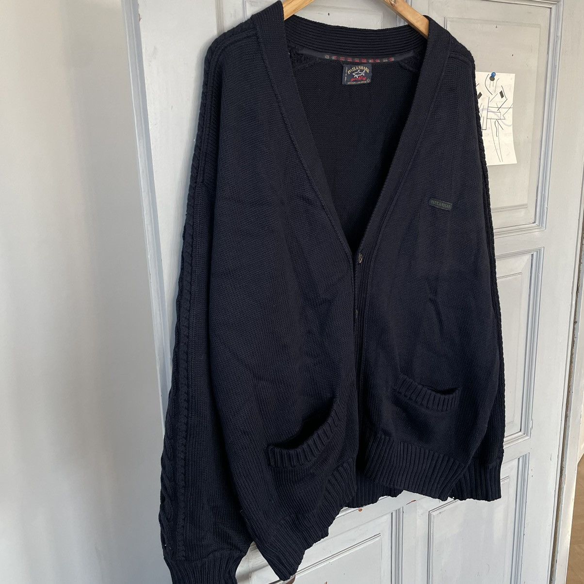 Paul & Shark × Vintage Vintage Paul & shark yachting retro cardigan Size US L / EU 52-54 / 3 - 4 Thumbnail