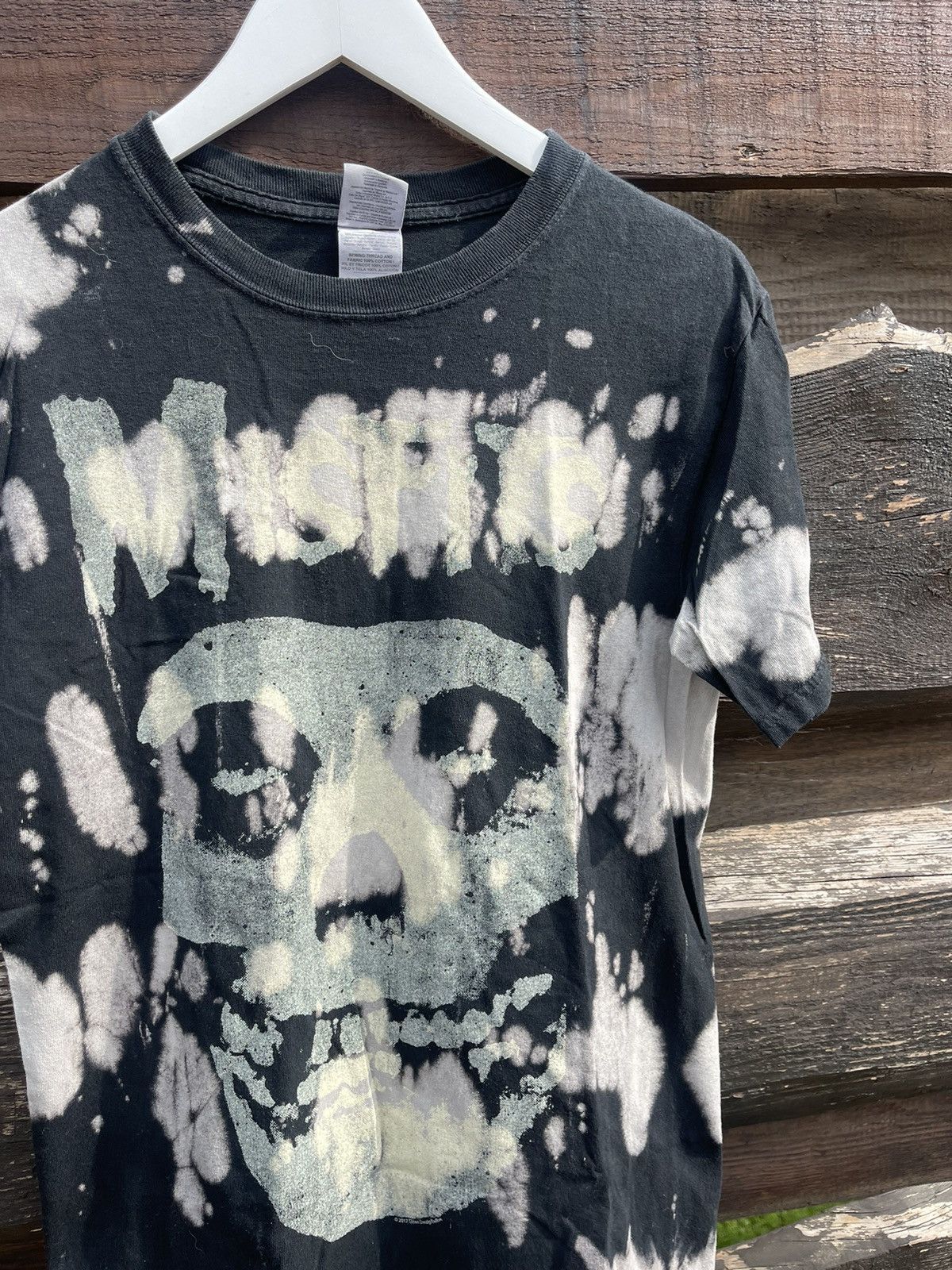 Band Tees × Japanese Brand × Misfits Y2K Misfits tie dye perfect fit bog print t-shirt tee glenn Size US S / EU 44-46 / 1 - 5 Thumbnail